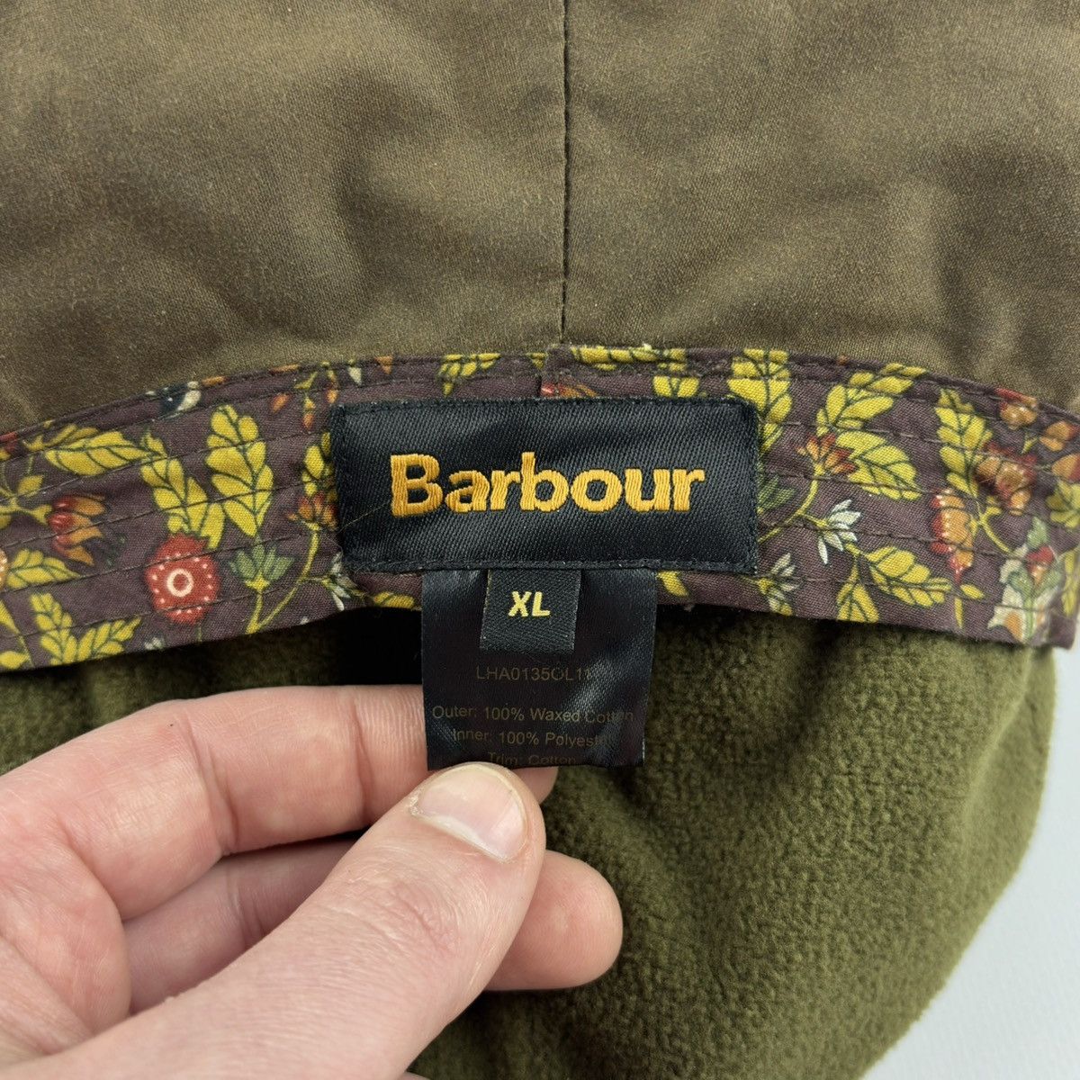 Barbour Vintage Barbour Wax Bucket Hat women Size ONE SIZE - 13 Thumbnail