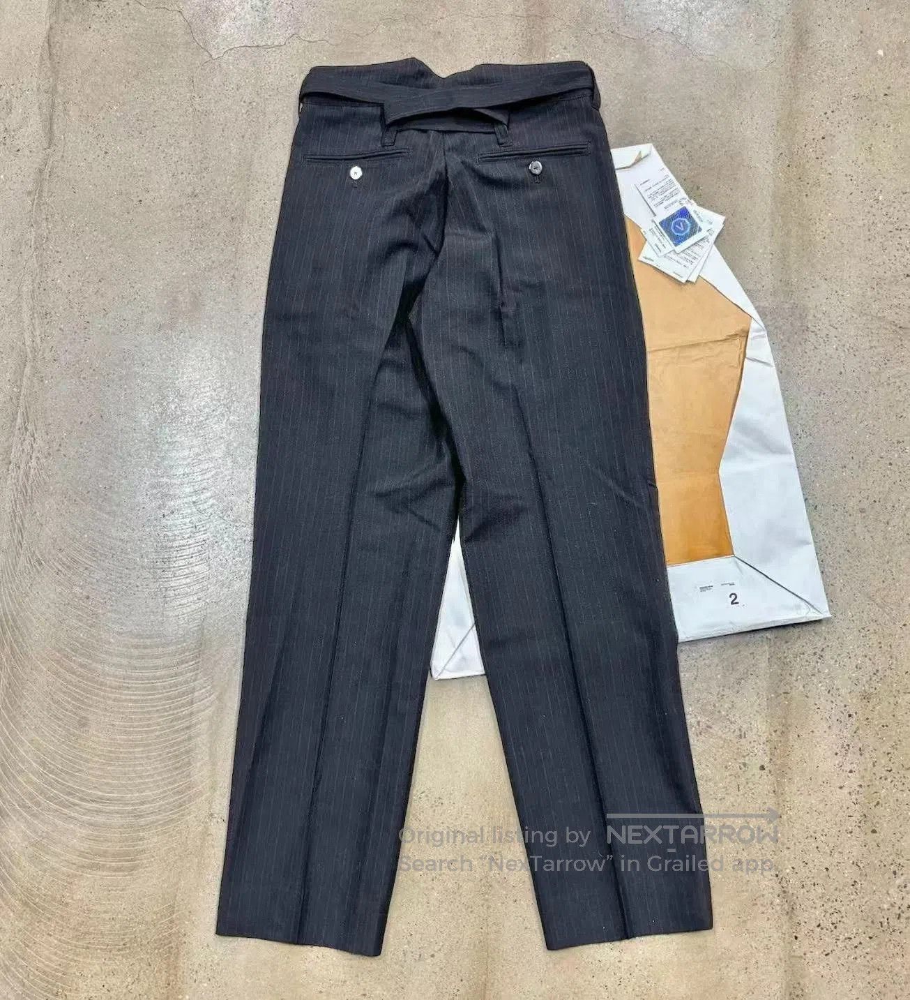 Visvim Visvim 17AW Hakama Wool Striped Pants. Size US 26 / EU 42 - 2 Thumbnail
