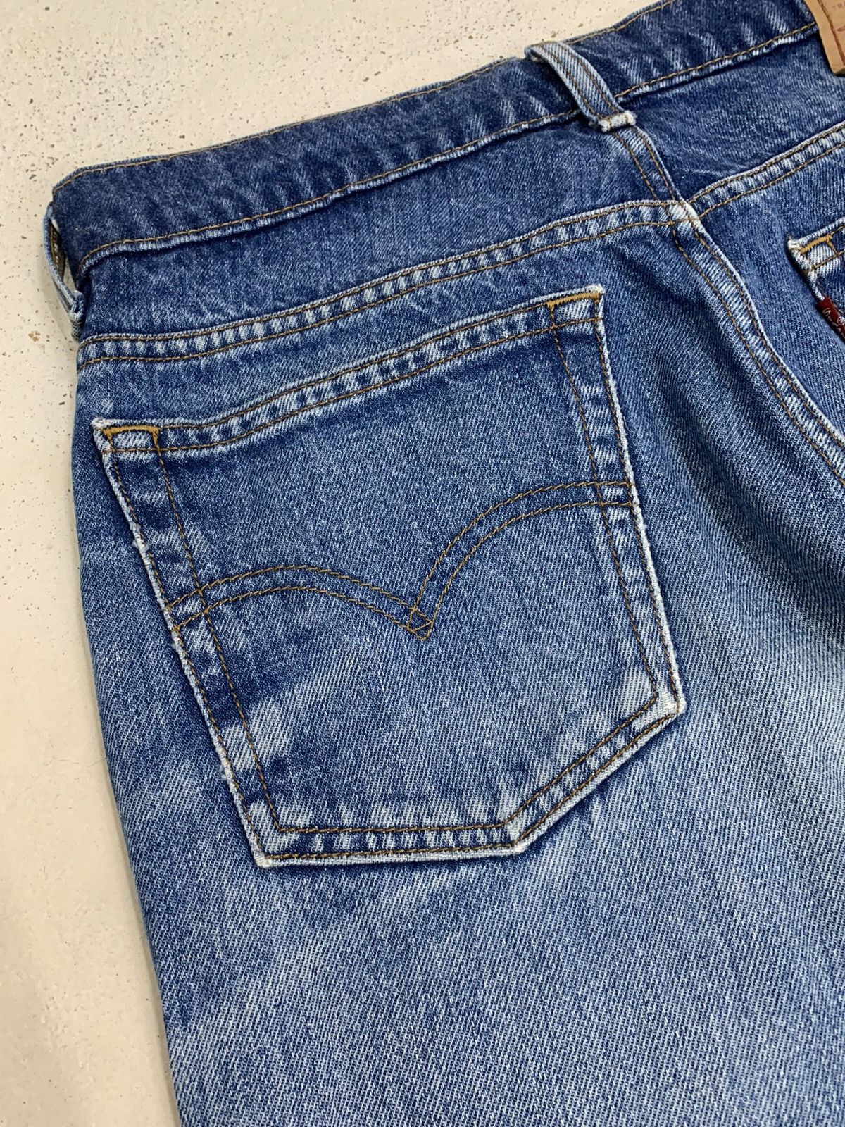 Levi's Vintage Reproduction Levis 515 Distressed Denim Pants (AE2) Size US 32 / EU 48 - 17 Thumbnail