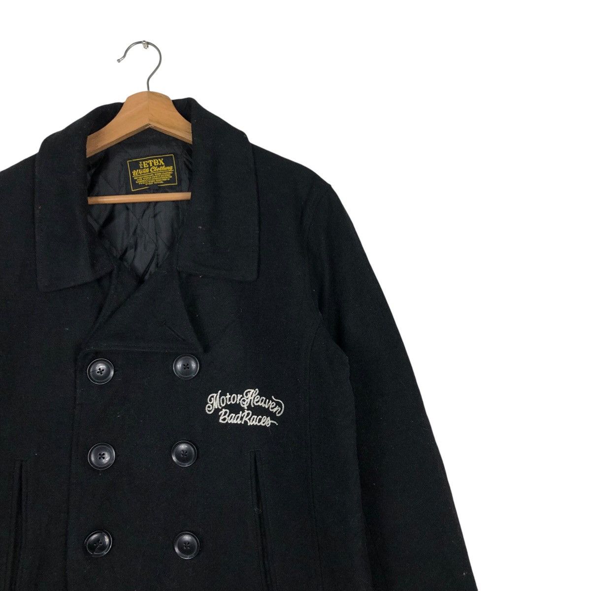 Japanese Brand Double Collar Wool Jacket Punk Design Motor Heaven BadRacer Size US M / EU 48-50 / 2 - 7 Thumbnail
