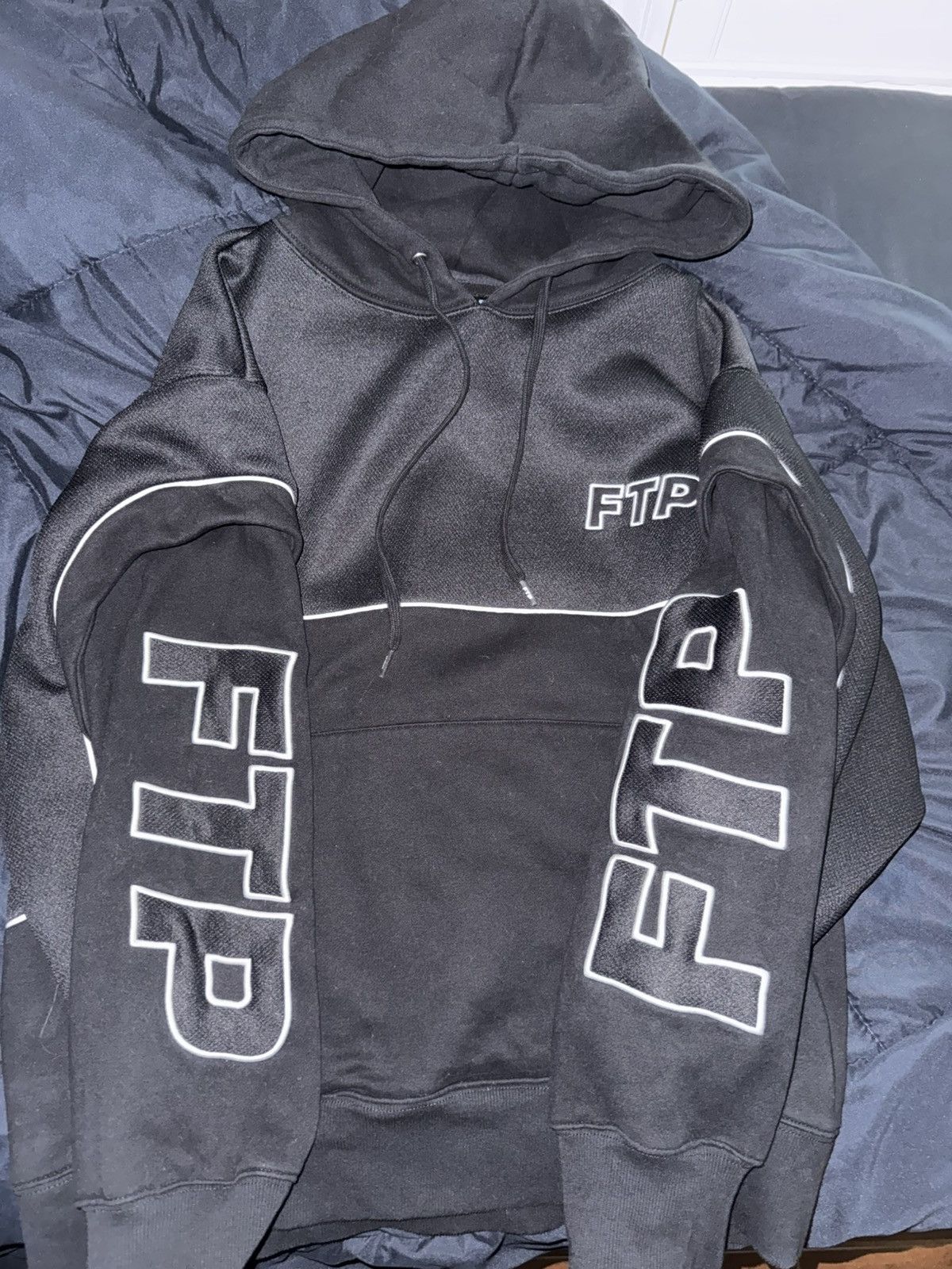 Fuck The Population FTP Mesh Piping Hoodie Large Size US L / EU 52-54 / 3 - 1 Thumbnail