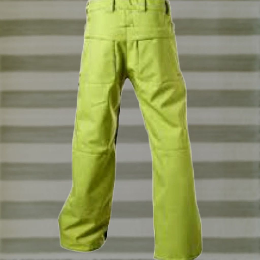 Vintage VINTAGE DC Snow Pants Mens XS Waterproof Lime Green Fernie Inseam 28in Pants Regular Ghost? Size US 27 - 1 Thumbnail