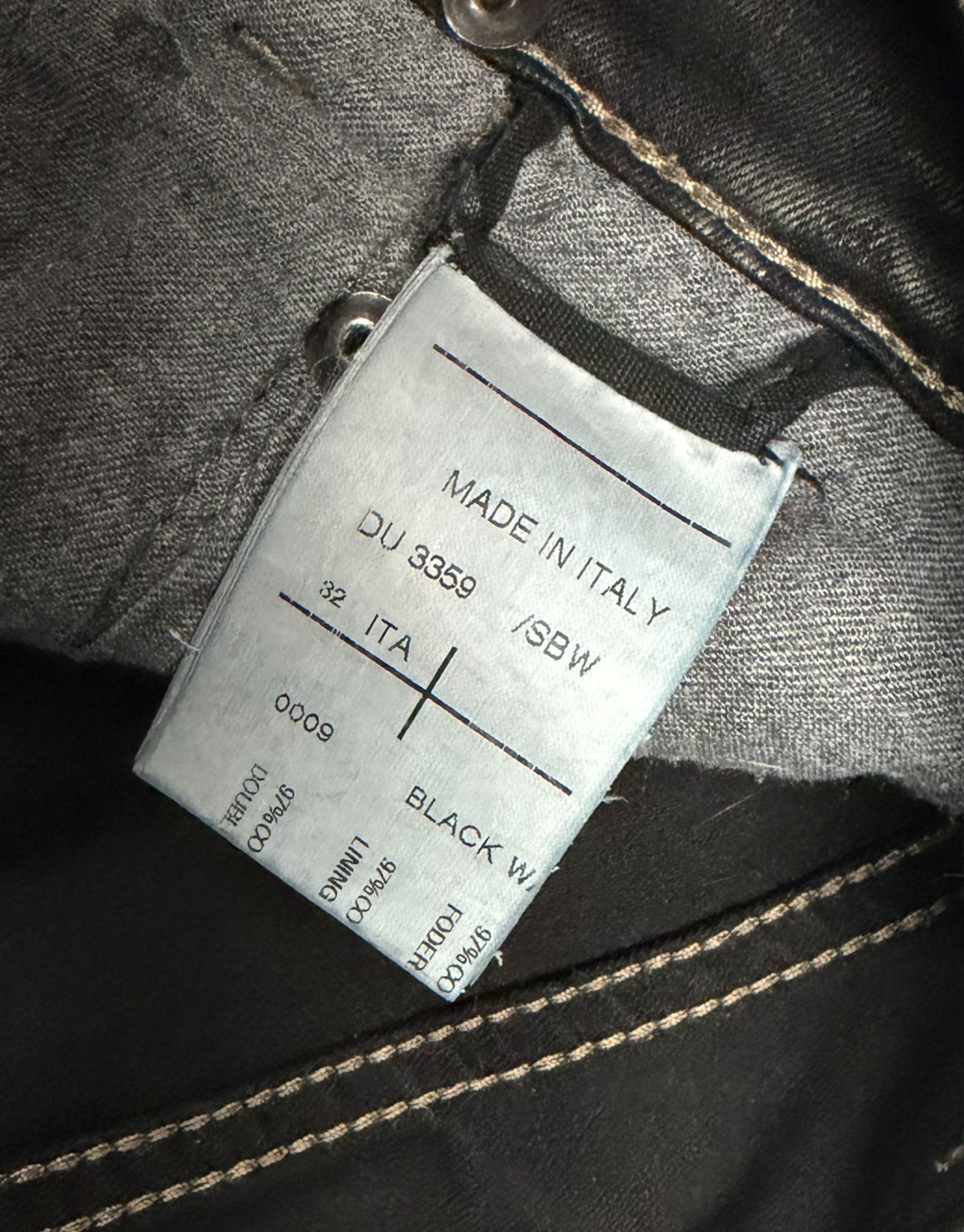 Rick Owens Drkshdw Rick Owens DRKSHDW Torrence Cut Denim Size US 32 / EU 48 - 5 Thumbnail