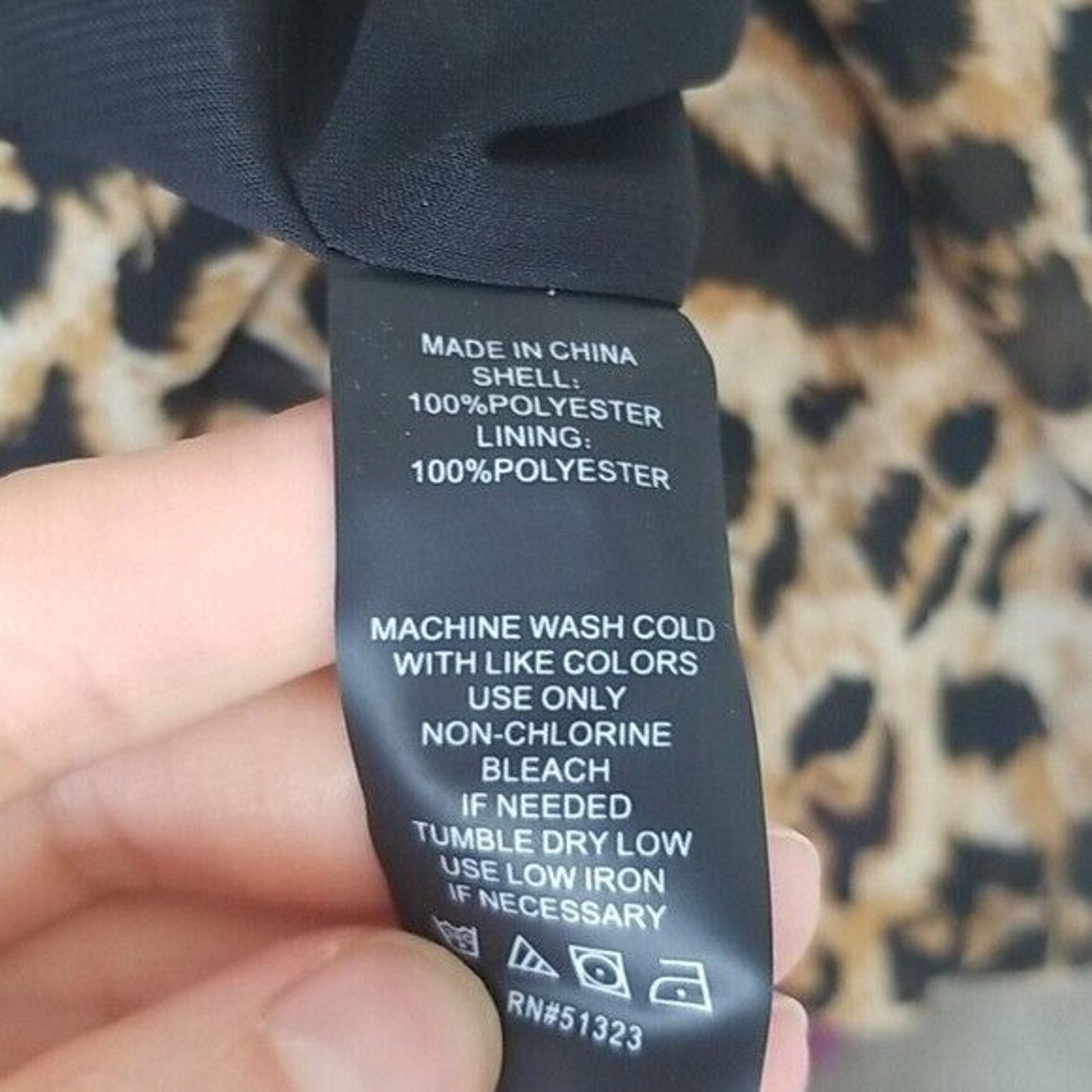Vince Camuto Vince Camuto Top Plus Size Top Animal Print Long Sleeve 1X Size XXL / US 16-18 / IT 52-54 - 6 Thumbnail