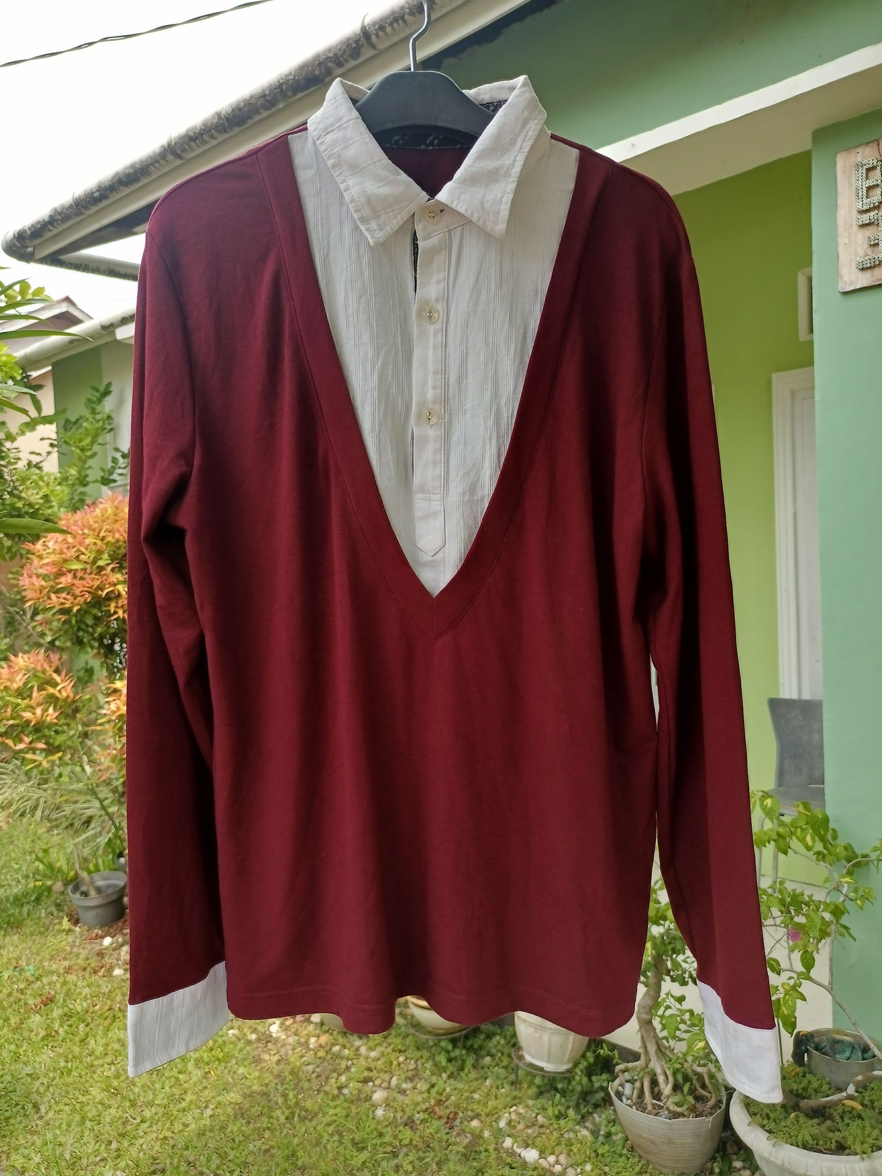 Beauty Beast × If Six Was Nine × Japanese Brand VONIN DOUBLE LAYER WESTERN LONG SLEEVE Size US XL / EU 56 / 4 - 22 Thumbnail