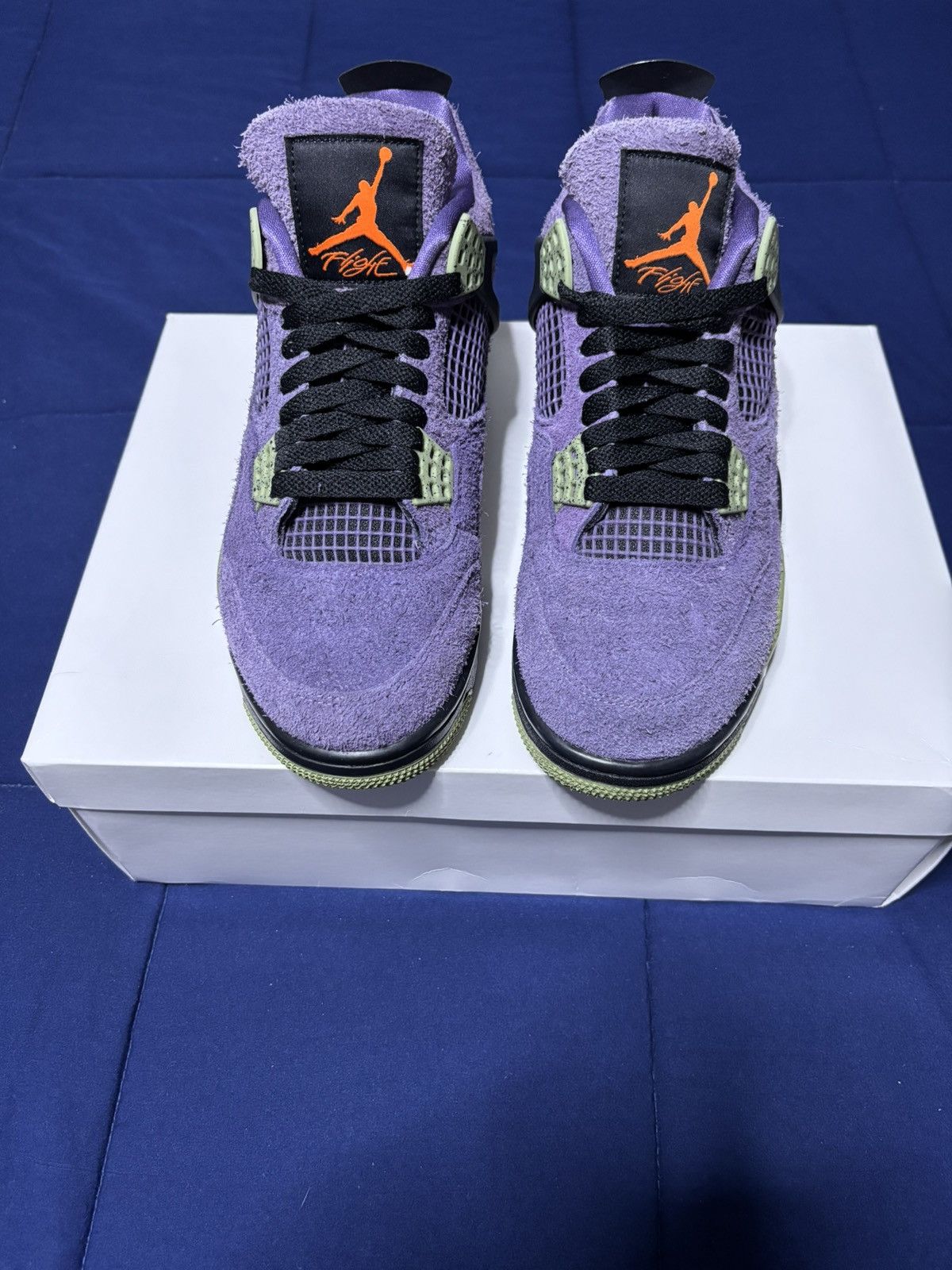 Jordan Brand Jordan 4 Retro Canyon Purple 2022 Size 8M/9.5W Size US 8 / EU 41 - 2 Thumbnail