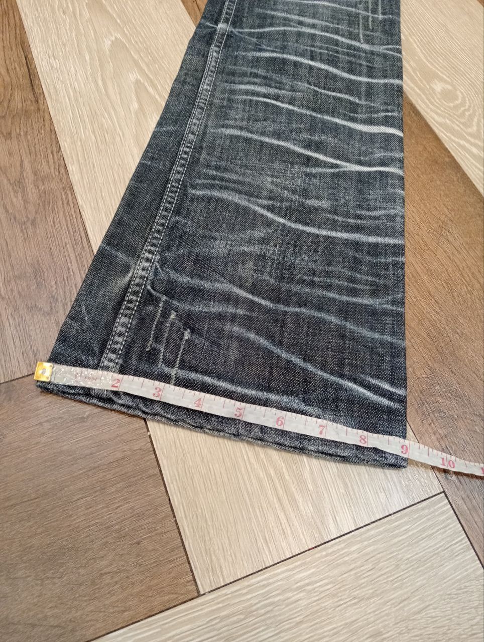 semanticdesign SEMANTIC DESIGN JAPAN RARE DISTRESSED LOOK FLARED JEANS Size US 30 / EU 46 - 16 Thumbnail