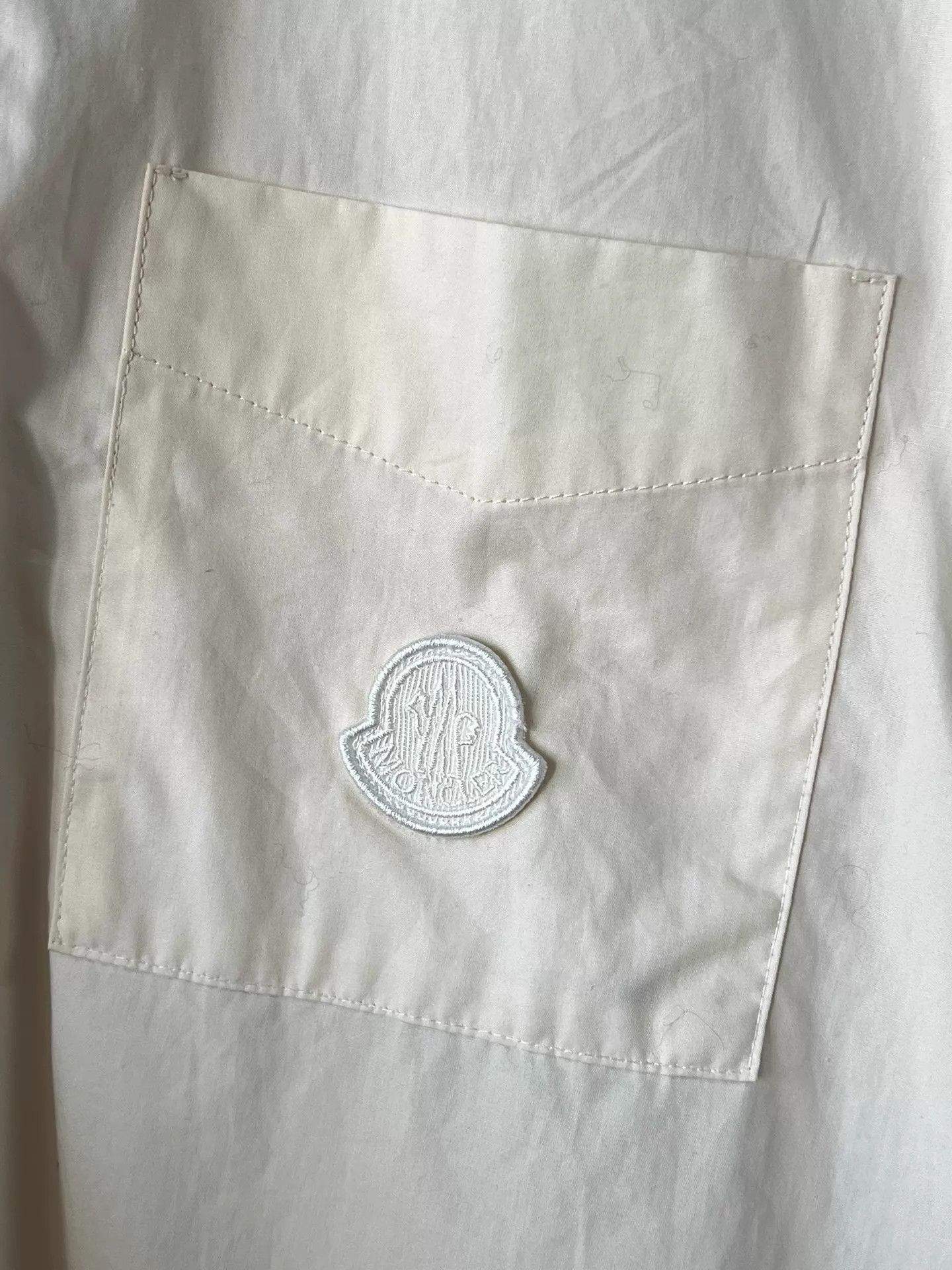 Moncler Moncler Women's Ivory Long-Sleeve Shirt 38 Size XS / US 0-2 / IT 36-38 - 5 Thumbnail