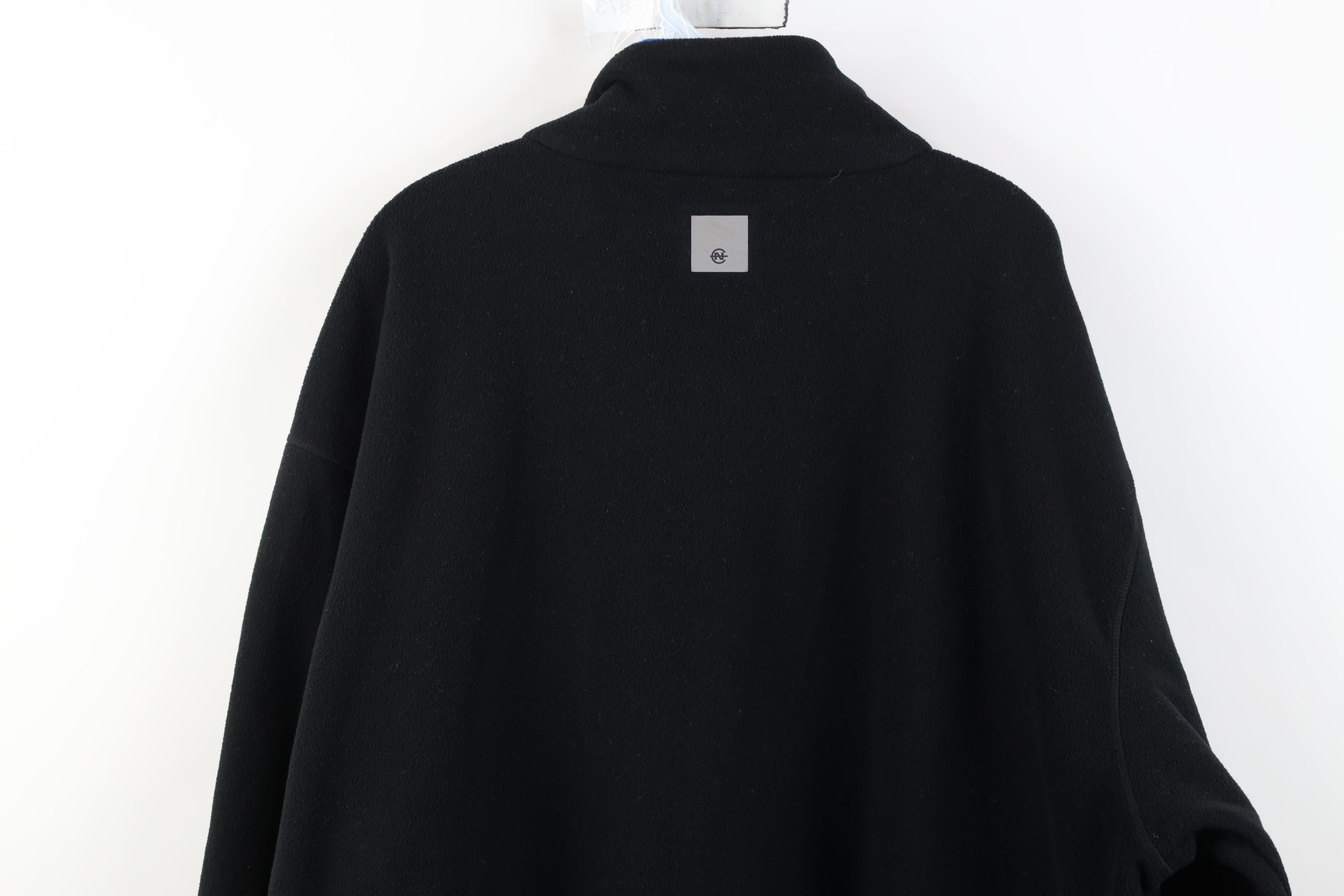Nautica Vintage 90s Nautica Competition Full Zip Fleece Jacket Black Size US XXL / EU 58 / 5 - 15 Thumbnail