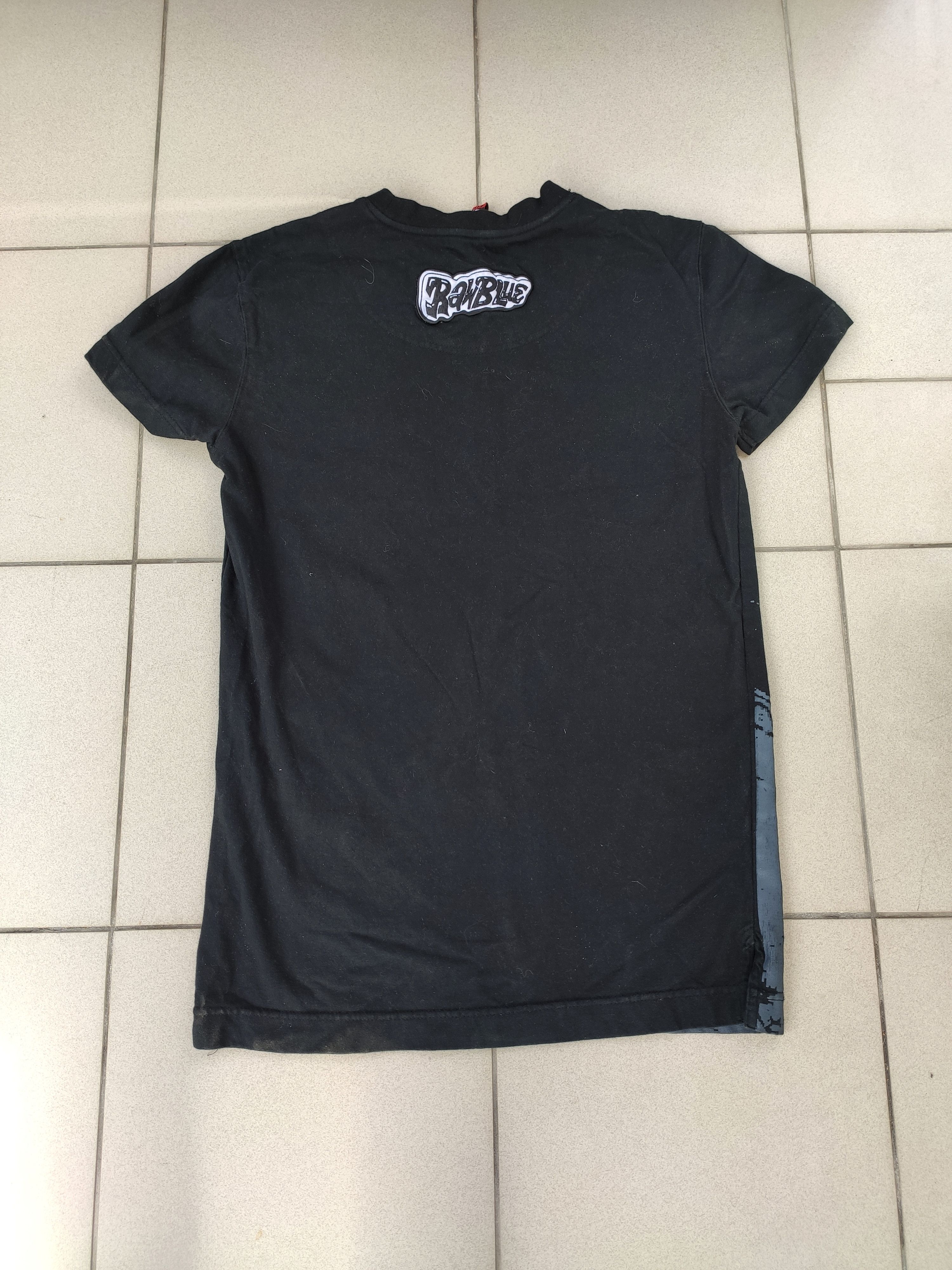 Rap Tees × Vintage Rare vintage Raw Blue hip hop t-shirt 90s 00s Size US S / EU 44-46 / 1 - 5 Thumbnail