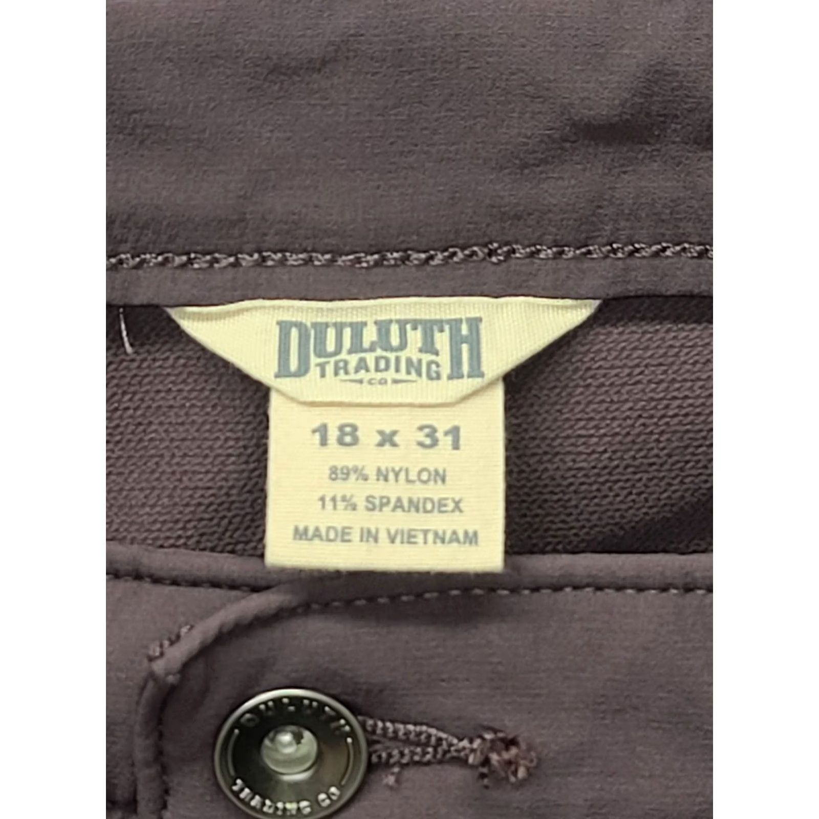 Vintage Duluth Trading Pants Womens 18x31 Flexpedition Regular Fit Bootcut Stretch Plum Size 40" / US 18 - 2 Thumbnail