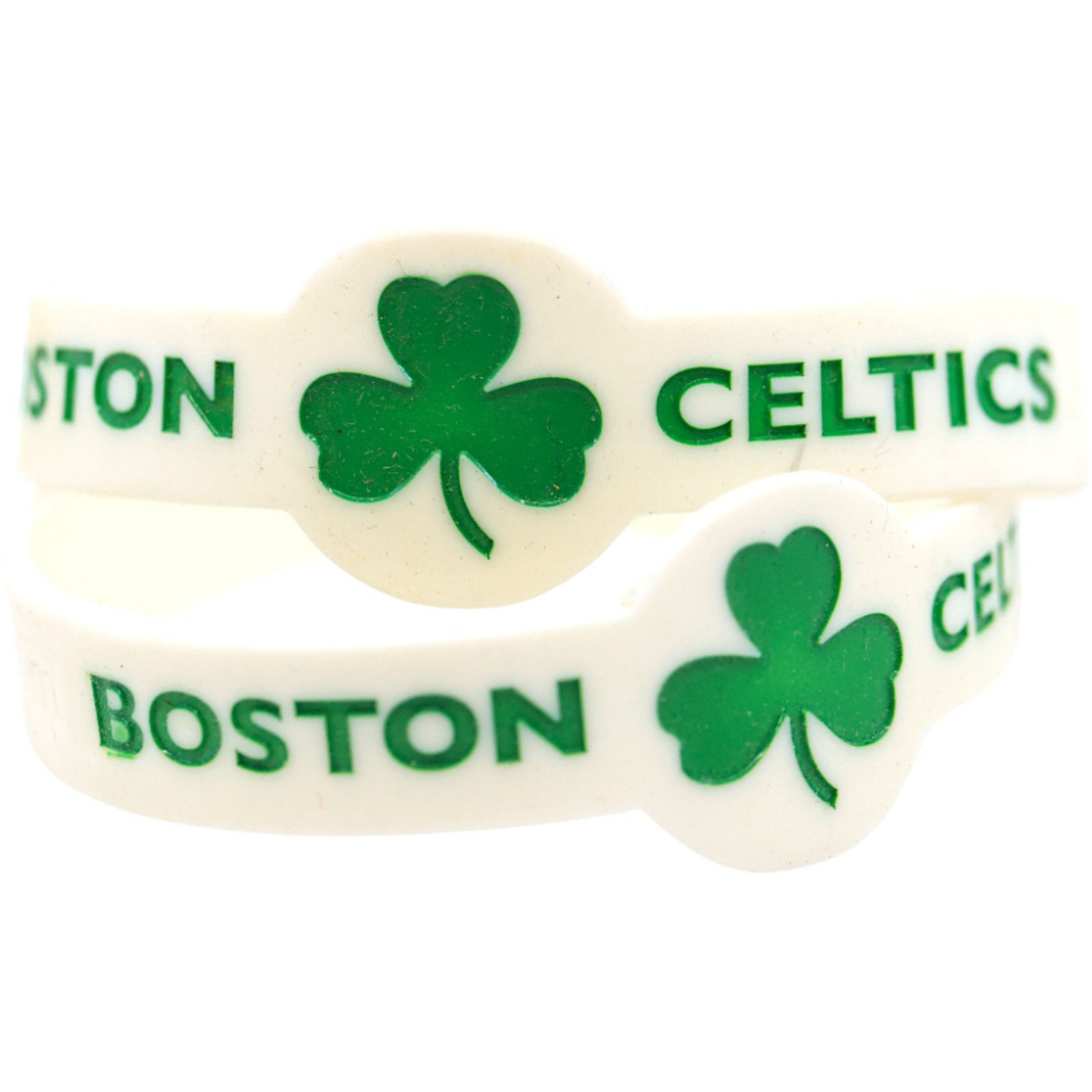 NBA Boston Celtics Shamrock Wristband Bracelets [Lot of 2] Size ONE SIZE - 6 Thumbnail