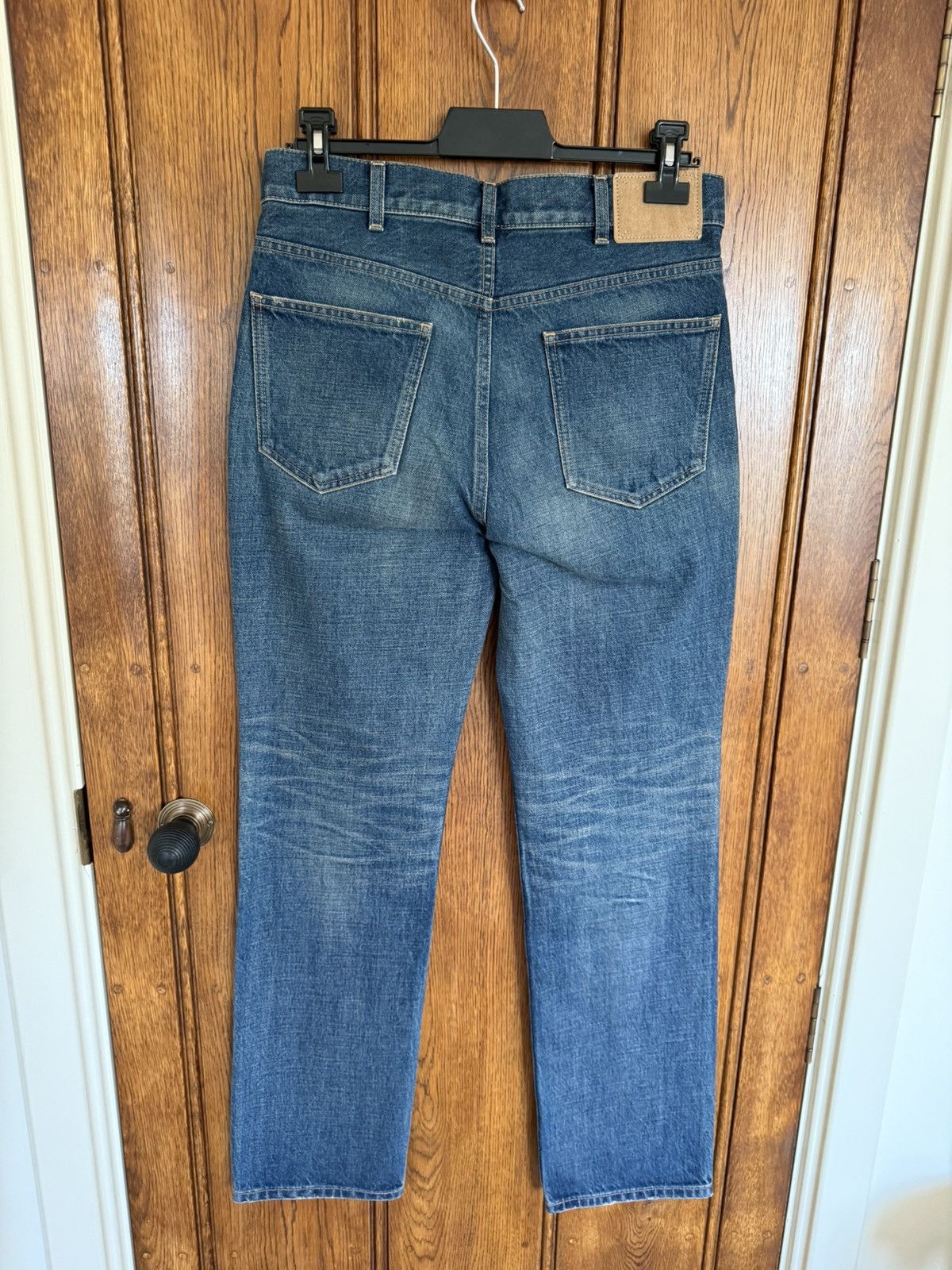 Celine Celine Hedi Slimane Dark union wash Francoise jeans 29 $1200 Size US 29 - 17 Thumbnail