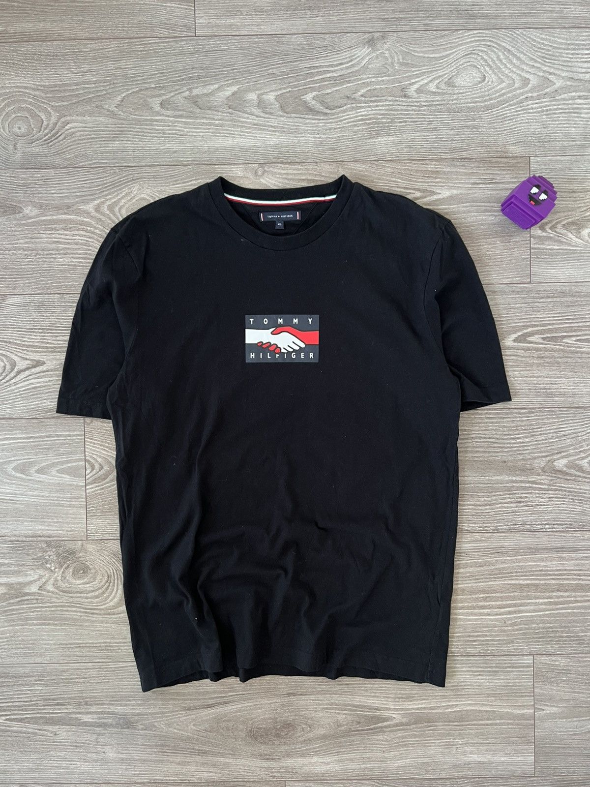 Tommy Hilfiger ‼️TOMMY HILFIGER CAPSULE COLLECTION “One Planet” Big Logo Tee Size US XXL / EU 58 / 5 - 9 Thumbnail