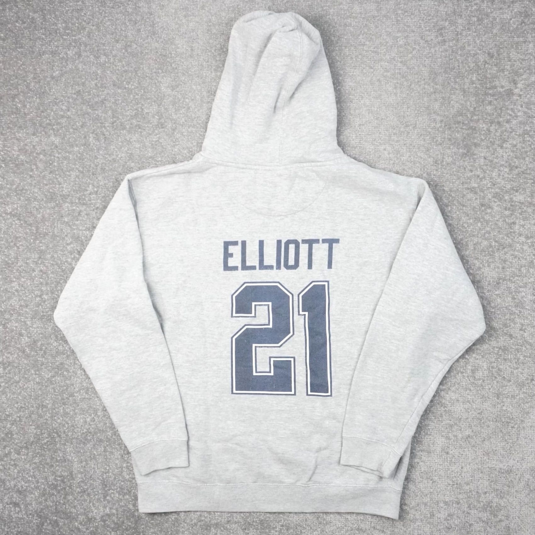 NFL NFL Pro Line Dallas Cowboys Mens Large Gray Long Sleeve Drawstring Hoodie Size US L / EU 52-54 / 3 - 2 Thumbnail