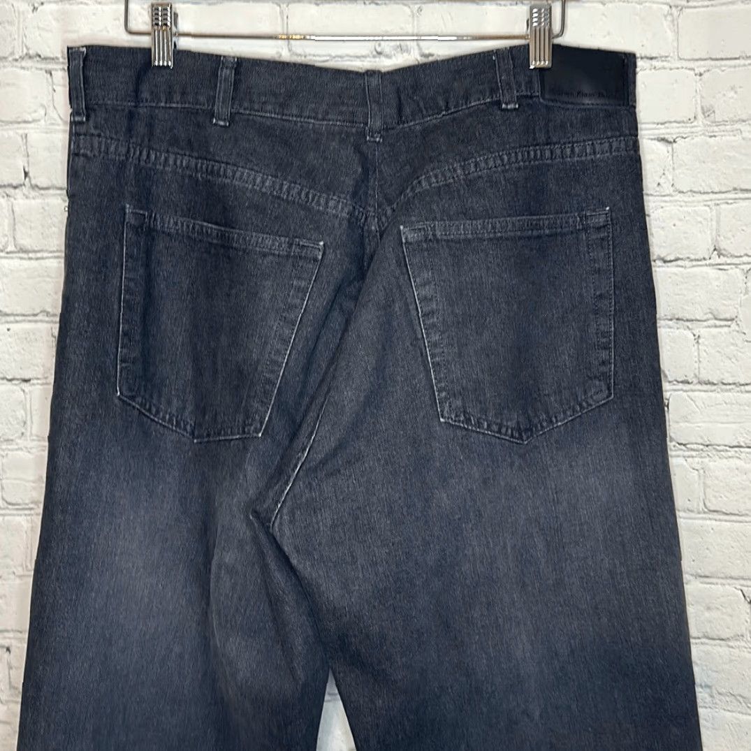 Calvin Klein Calvin Klein Mens Black Straight Leg Jeans 36 32 100% Cotton Jeans Men Black Straight 36 32 Regular Mens Size US 36 / EU 52 - 5 Thumbnail