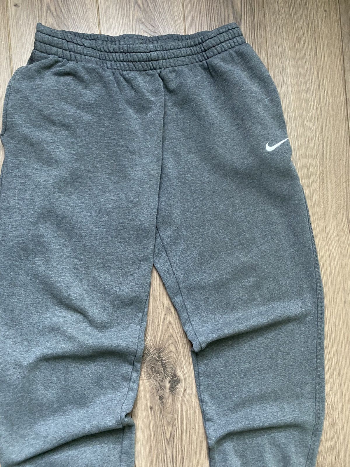 Nike × Vintage Vintage Nike Rap Basic Sweatpants Joggers Pants Grey Size L Size US 34 / EU 50 - 3 Thumbnail