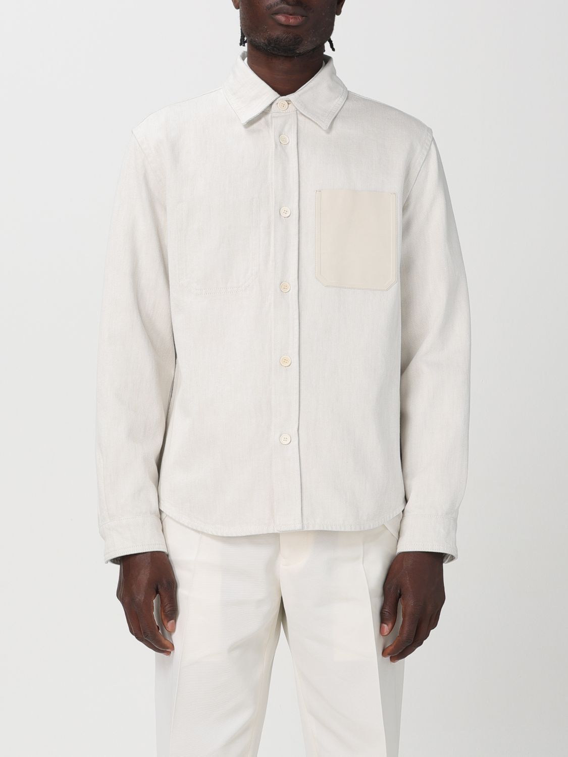 image of Ermenegildo Zegna Zegna Shirt Men White (Size Small)