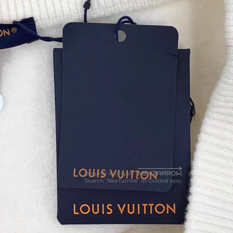 Louis Vuitton Louis Vuitton size m Beige presbyopic leather-label cotton Size 25" / US 0 / IT 36 - 9 Thumbnail