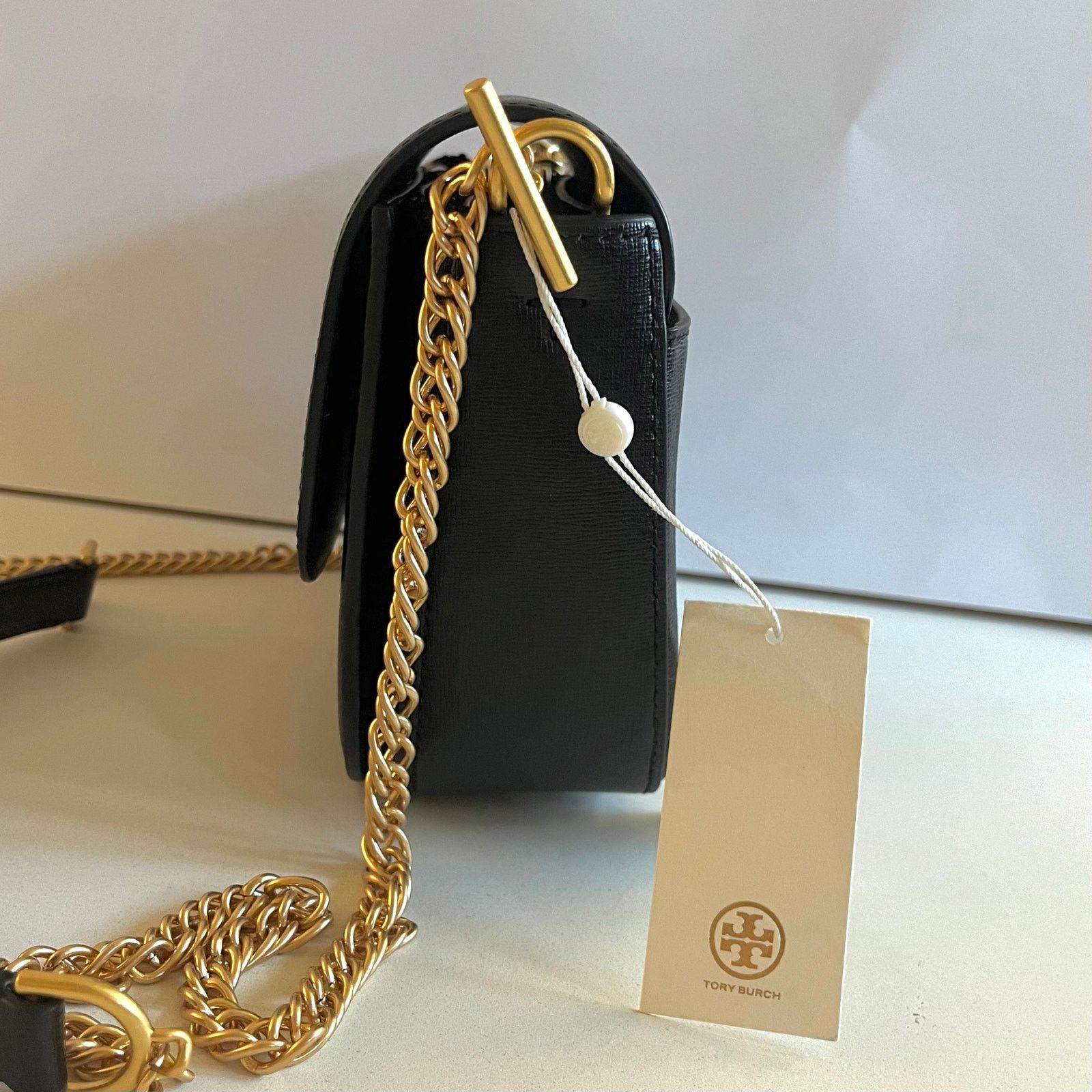 Tory Burch TORY BURCH NWT Leather Robinson Convertible Crossbody Size ONE SIZE - 6 Thumbnail