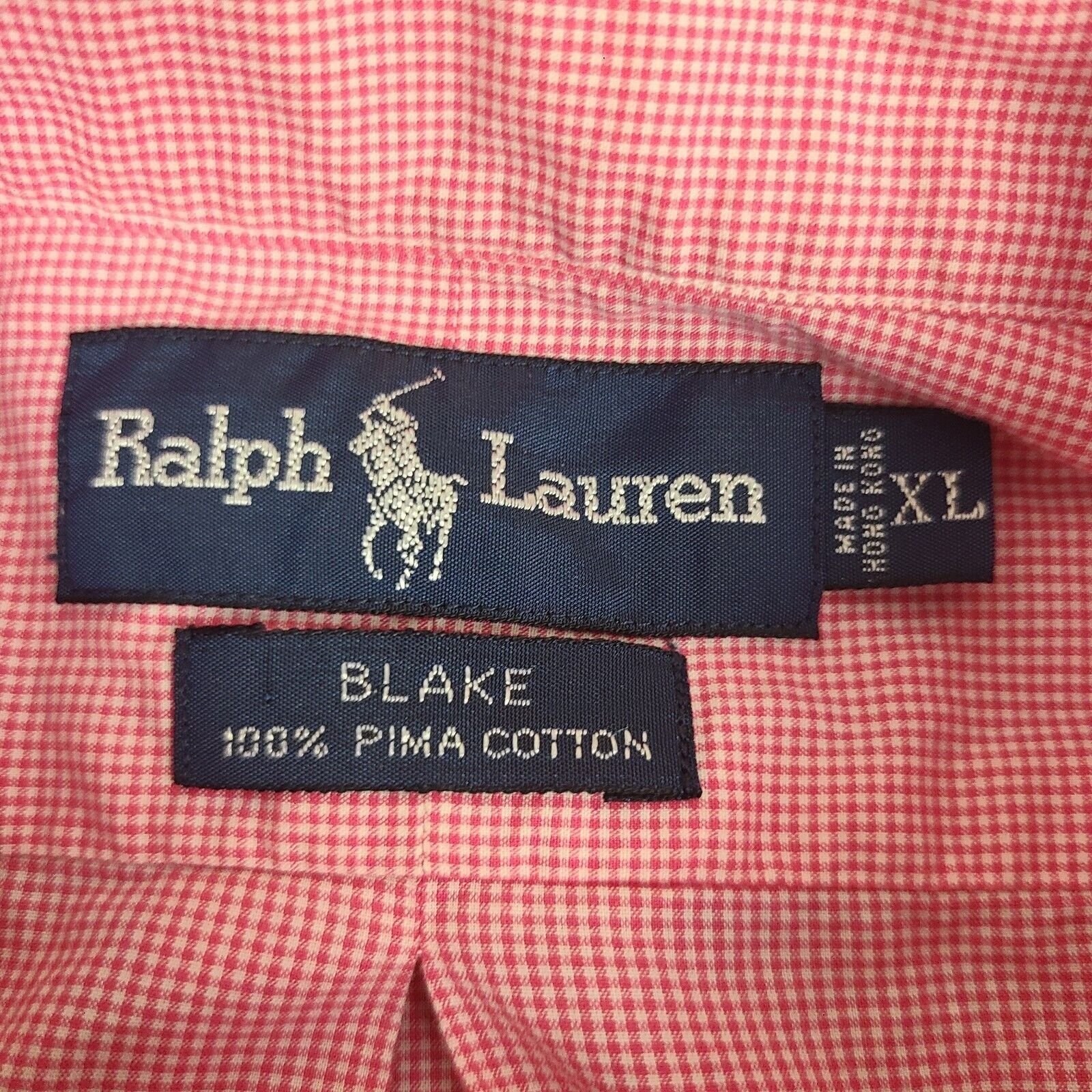 Polo Ralph Lauren Polo Ralph Lauren Button Down Shirt Men's XL Red Check Blake Size US XL / EU 56 / 4 - 5 Thumbnail
