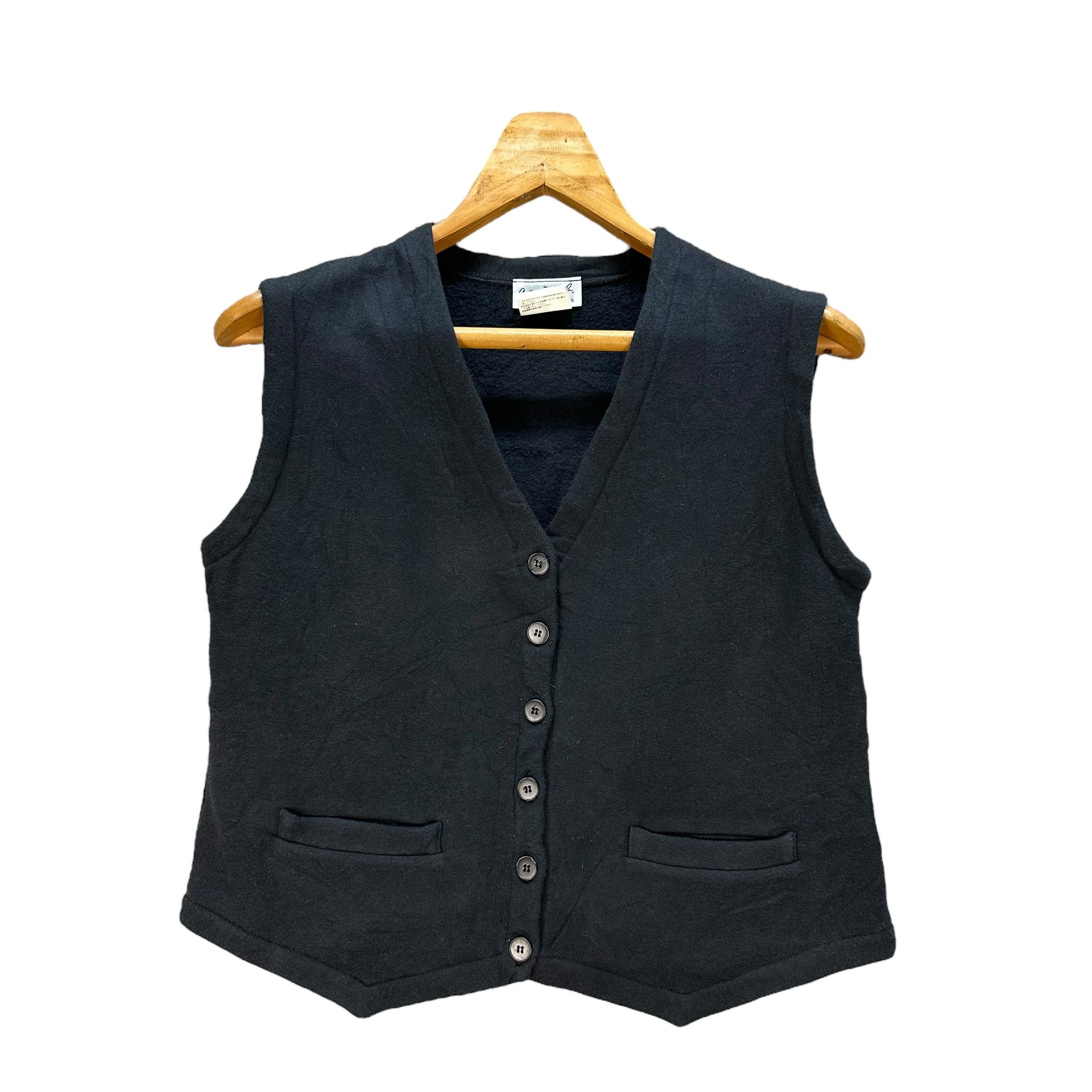 agnes b. Vintage AGNES B Made in Japan Sweater Vest #A43-0980 Size S / US 4 / IT 40 - 1 Thumbnail