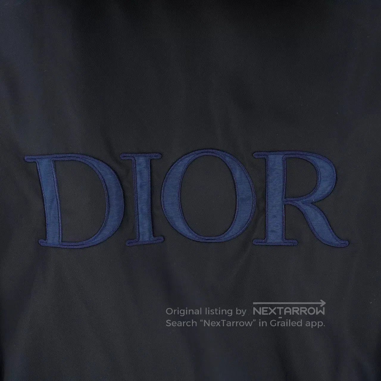 Dior dior embroidered logo nylon parka coat. Size US L / EU 52-54 / 3 - 3 Thumbnail
