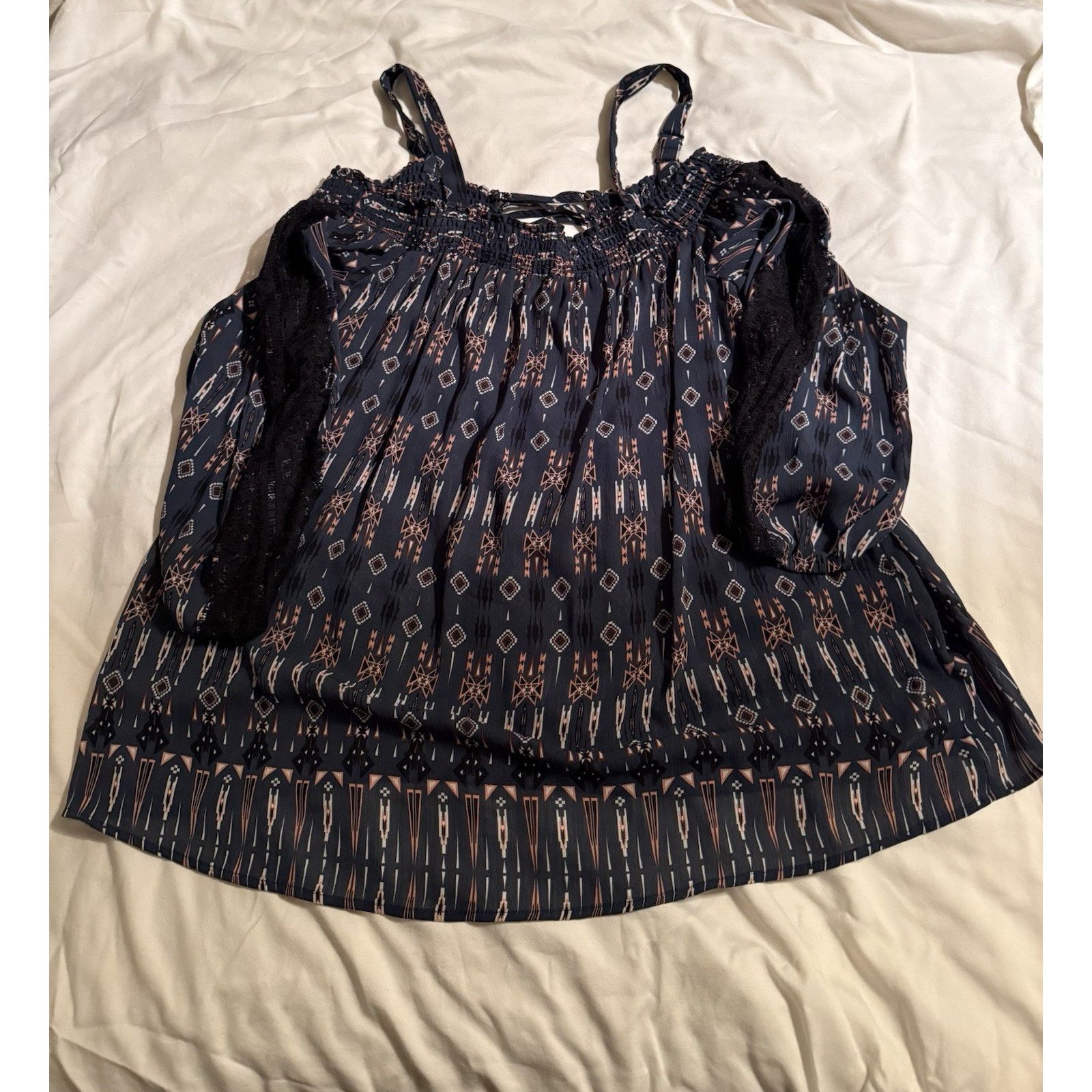 Jessica Simpson Jessica Simpson Womens Small Leticia Off Shoulder Blouse Top Size XXL / US 16-18 / IT 52-54 - 1 Thumbnail