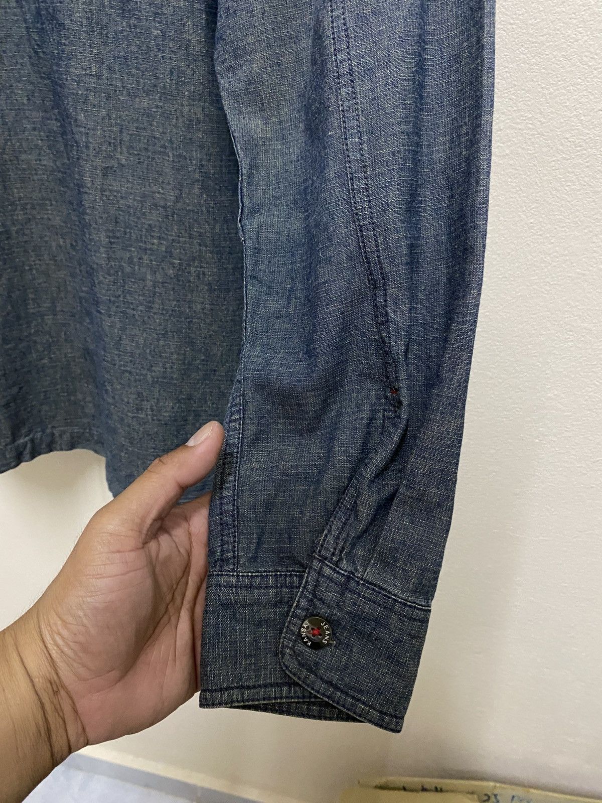 Yohji Yamamoto Vintage Kansai Jeans By Kansai Yamamoto Jacket Size US L / EU 52-54 / 3 - 8 Thumbnail