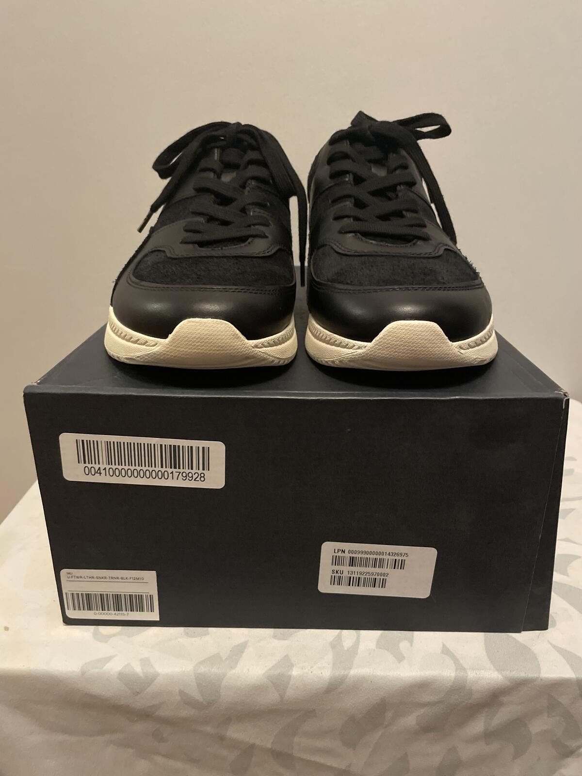 Everlane NIB Everlane Size 10 Trainer Black Suede Sneaker Shoes Size US 10 / EU 43 - 6 Thumbnail
