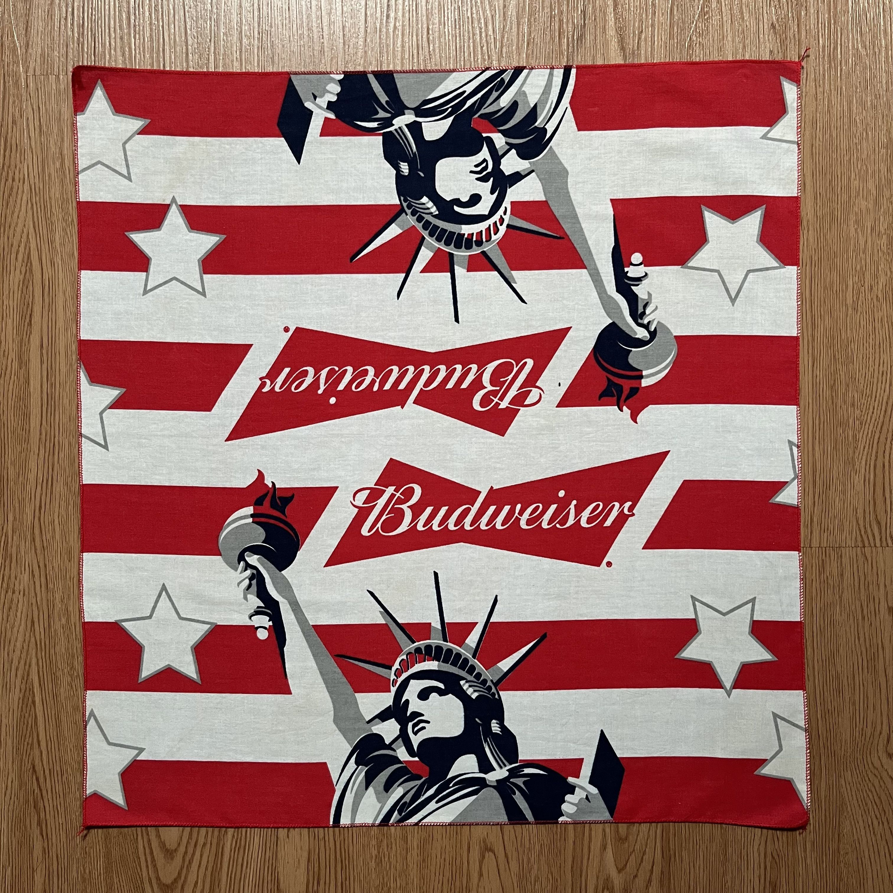 Budweiser vintage budweiser handkerchief Size ONE SIZE - 1 Thumbnail