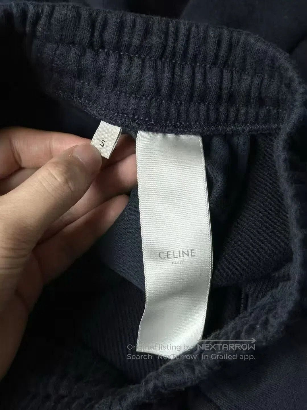 Celine Celine Triomphe Sweatpants. Size 24" / US 00 / IT 34 - 4 Thumbnail