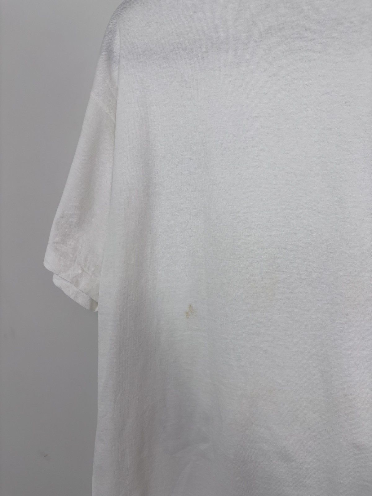 Anvil Vintage 1993 Genuine Antique Person White Single Stitch Tee Size US XL / EU 56 / 4 - 14 Thumbnail