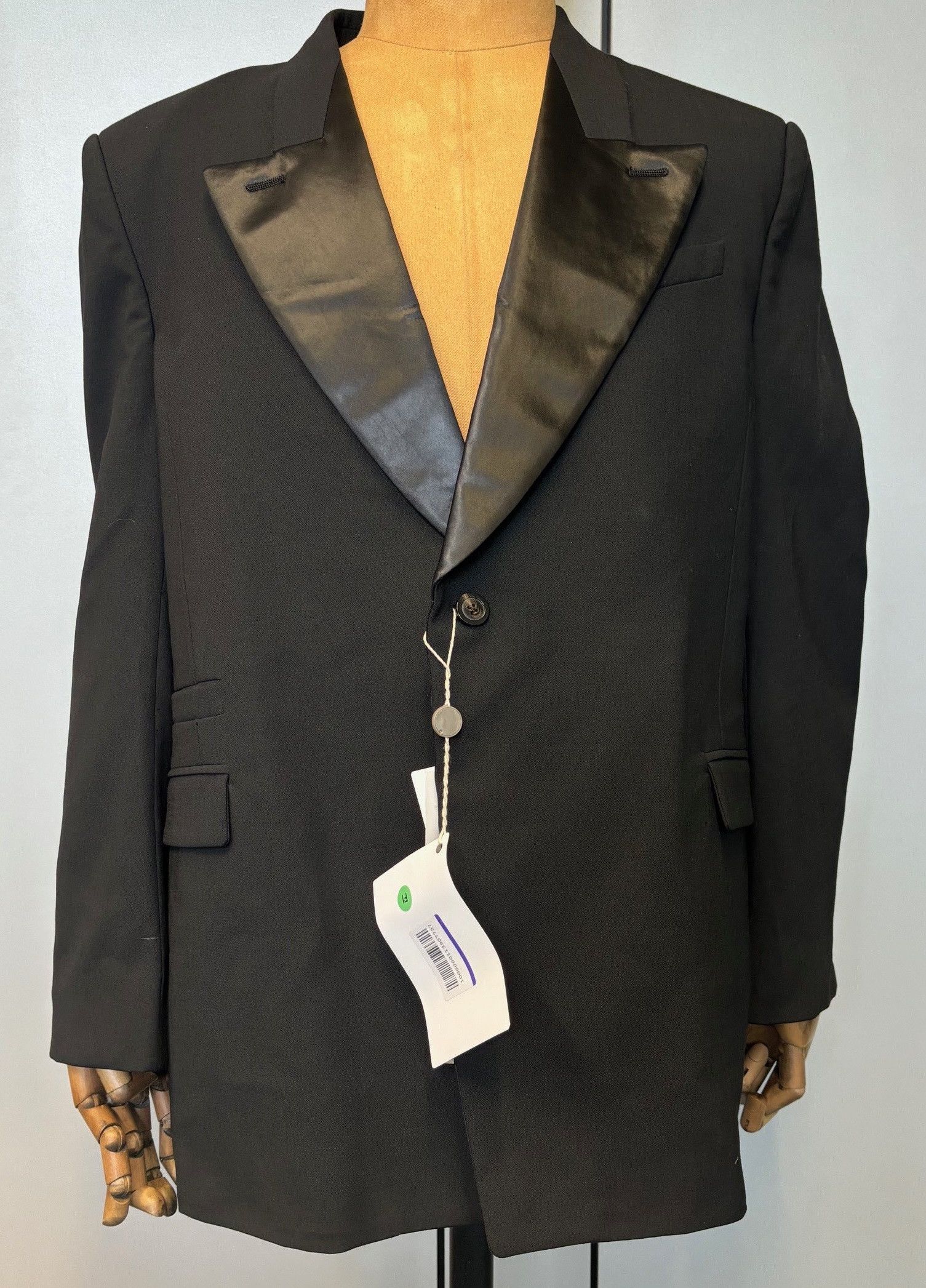 Rick Owens Blazer Performa F/W 20, RU20F3756 WPQLX, Size 56 Size 52R - 2 Thumbnail