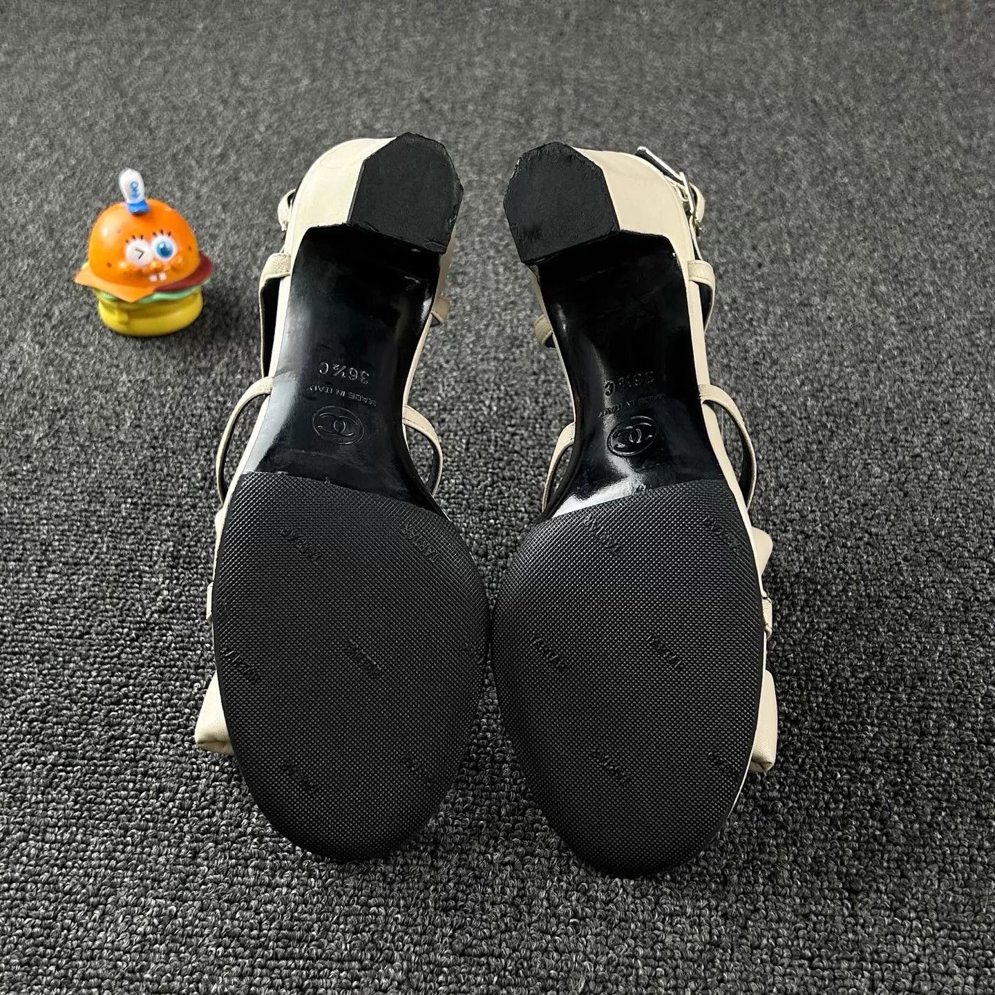 Chanel Chanel ribbon bow sandals 36.5 good condition Size US 6 / IT 36 - 6 Thumbnail