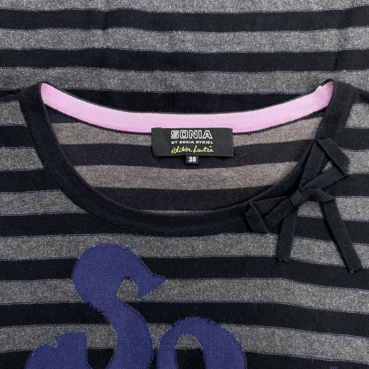 Sonia Rykiel 2000s Sonia Rykiel So French Stripe Ifsixwasnine Goa Lgb Tee Size US S / EU 44-46 / 1 - 5 Thumbnail