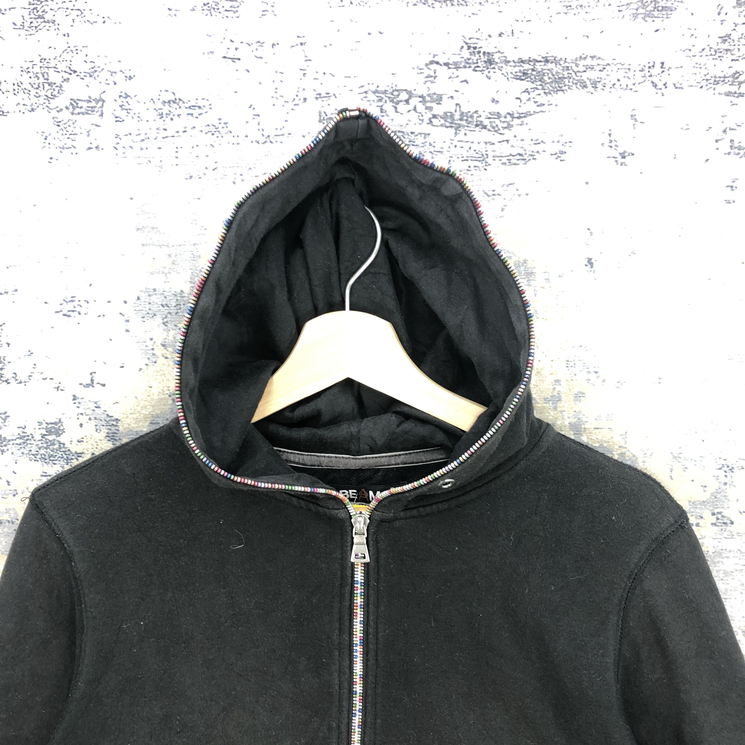 Beams Plus × Japanese Brand × Vintage Vintage Beams Hoodie Sweater Zipper Hooded Sweatshirt Jumper Size US S / EU 44-46 / 1 - 3 Thumbnail