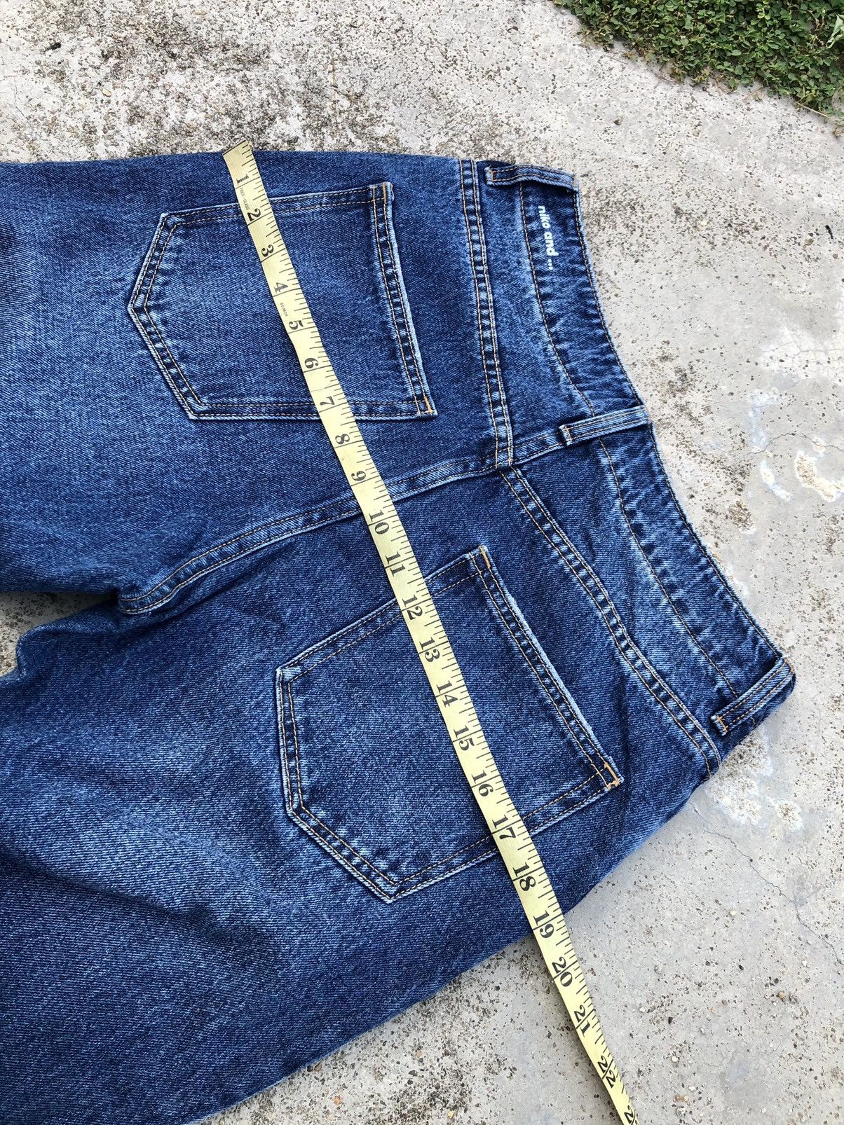 Japanese Brand RECONSTRUCTED FLARE DENIM BY NIKO AND JAPAN Size 28" / US 6 / IT 42 - 8 Thumbnail