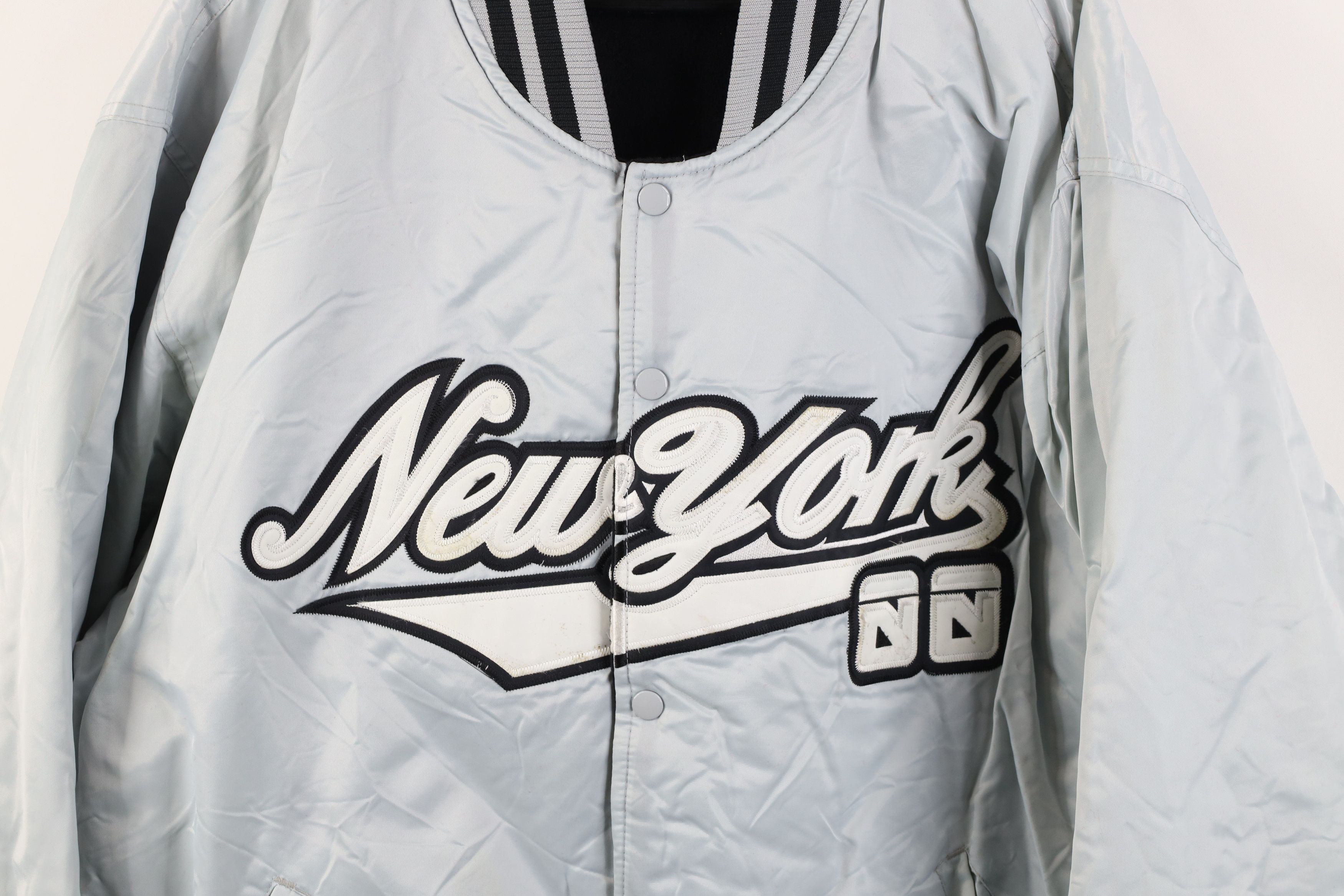 Vintage Deadstock Vintage 90s Streetwear Reversible New York Jacket Size US XL / EU 56 / 4 - 3 Thumbnail