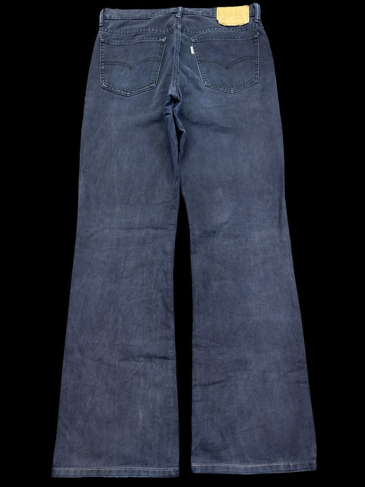 Levi's 💥Flare💥Vintage 90s Levis 517 Black Wash Denim F868 Size US 32 / EU 48 - 2 Thumbnail