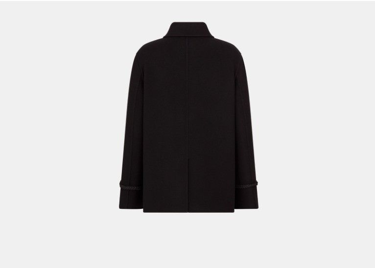 Dior o1w1db10425 310C12A Peacoat in Black Size M / US 6-8 / IT 42-44 - 2 Thumbnail