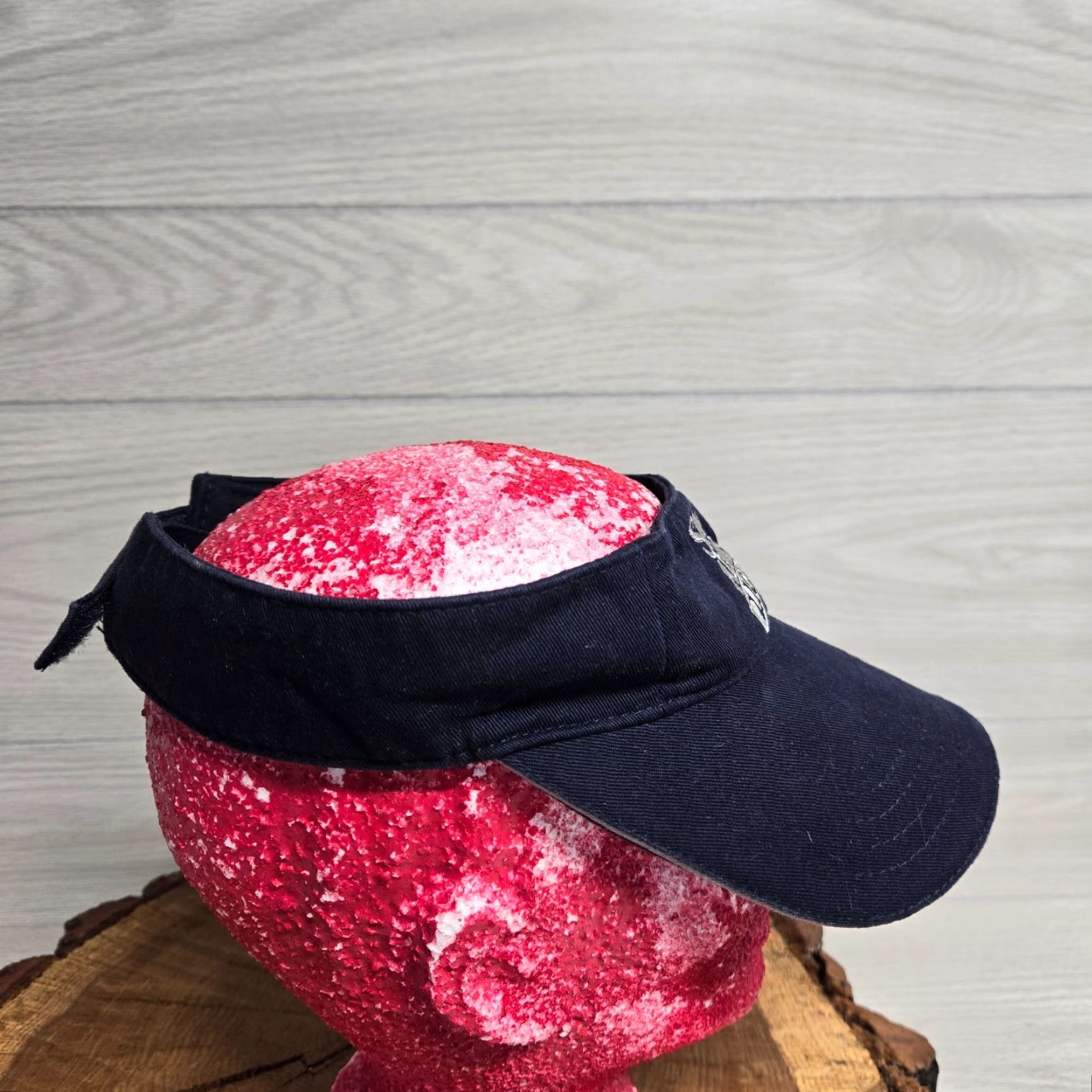 Vintage Sam Adams Light Visor Unisex Adult Navy Blue Adjustable One Size Fits All Hat Size ONE SIZE - 3 Thumbnail