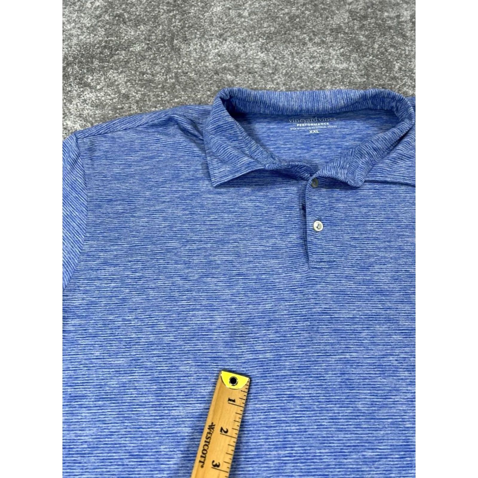 Vineyard Vines Final Answer: Vineyard Vines Polo Shirt Mens Xxl Blue Golf Size US XXL / EU 58 / 5 - 6 Thumbnail