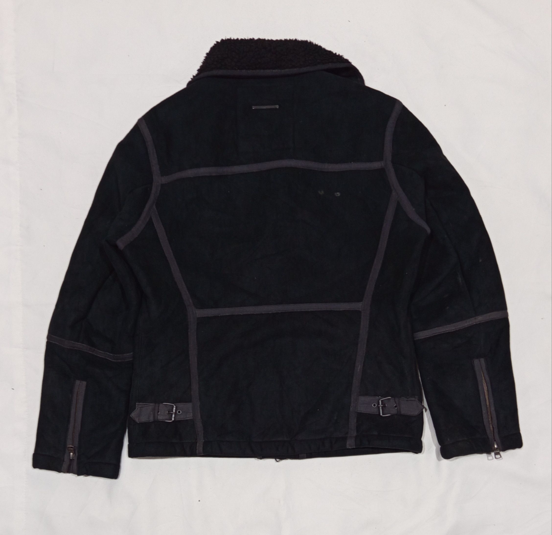 Armani Exchange Armani Exchange (AX) Faux-Suede Jacket Size US S / EU 44-46 / 1 - 3 Thumbnail
