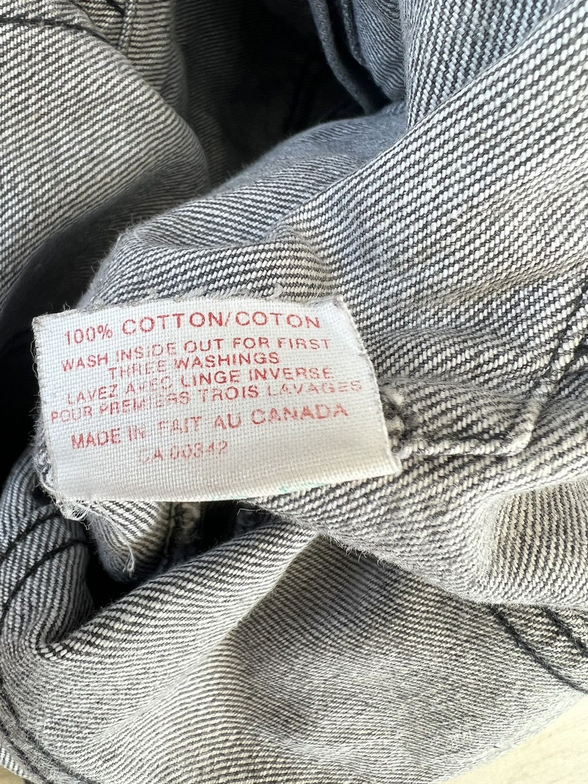 Levi's Vintage 80s Levi’s 75505 Faded Black Denim Trucker Jacket Size US S / EU 44-46 / 1 - 24 Thumbnail