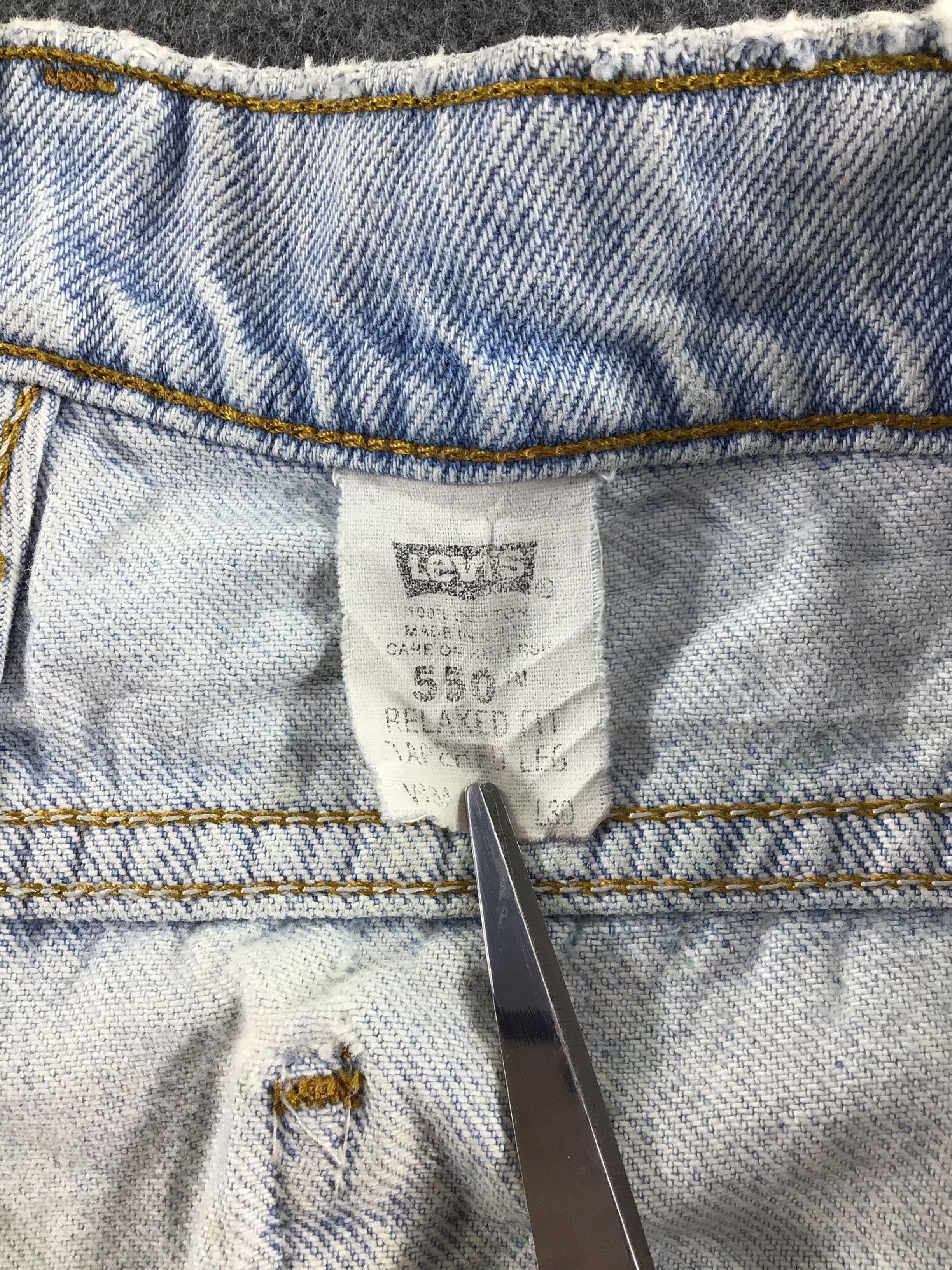 Levi's Vintage Levis 550 Orange Tab Jeans-J310 Size US 34 / EU 50 - 10 Thumbnail