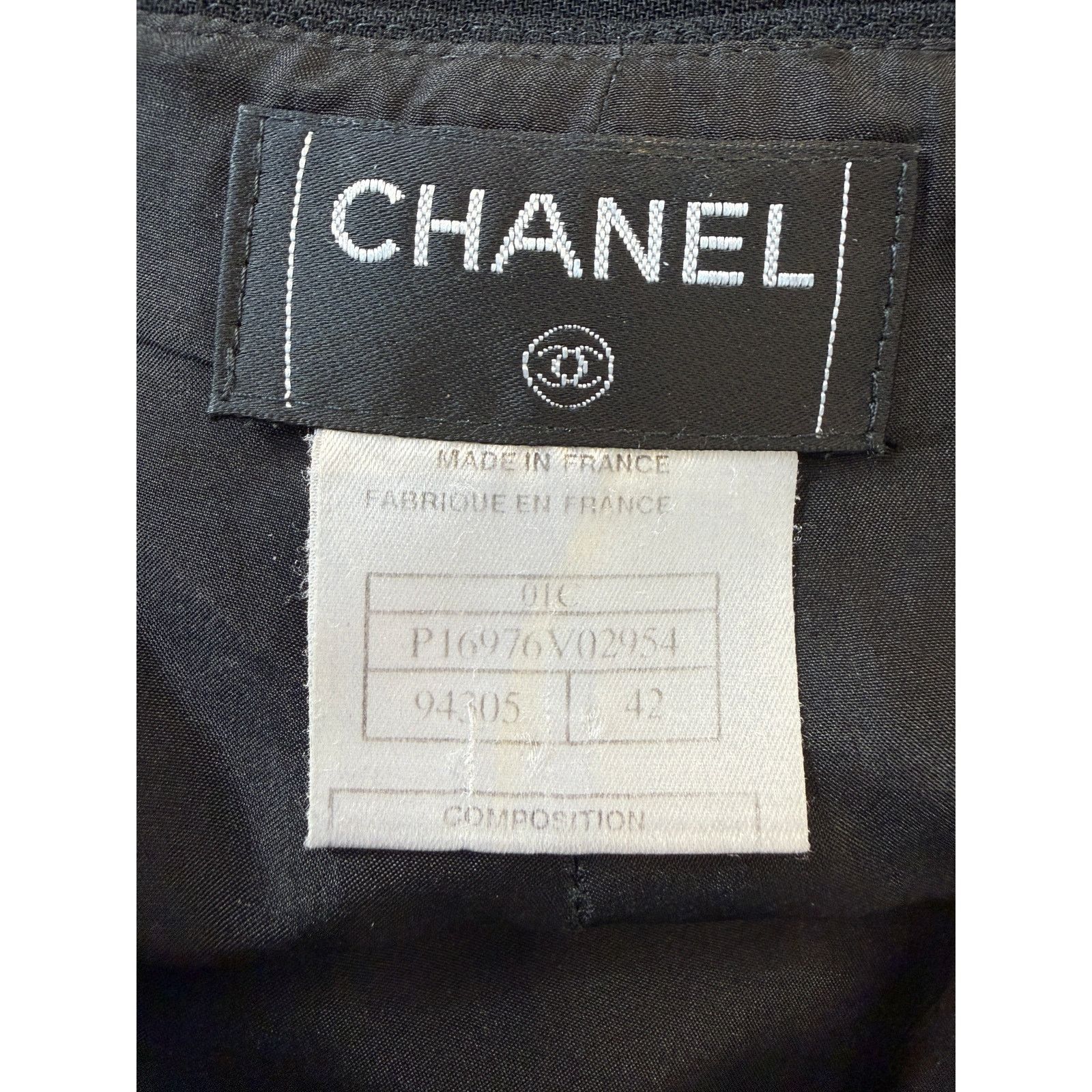 Chanel Vintage Chanel Black CC Logo Pants Size 30" / US 8 / IT 44 - 4 Thumbnail