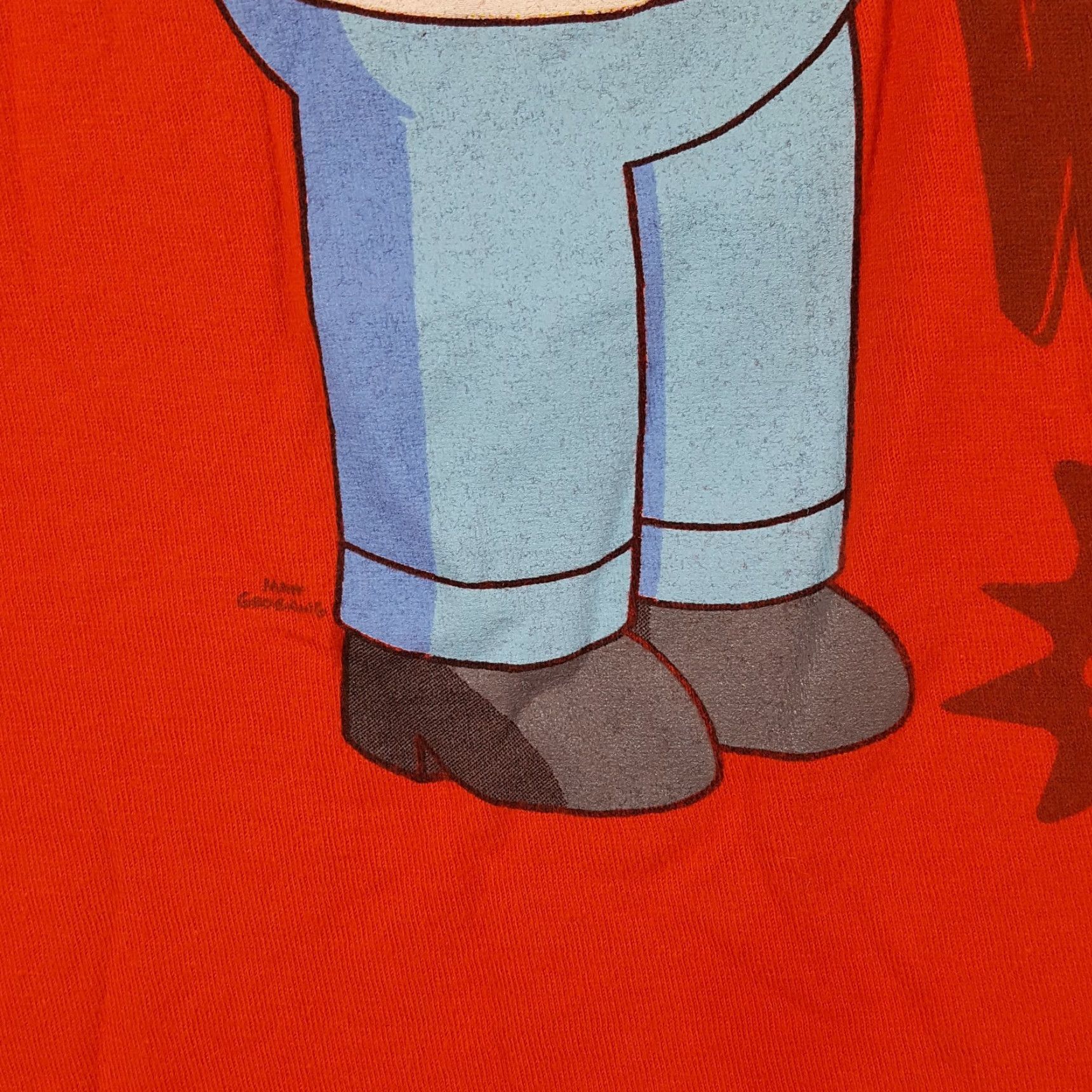 Vintage VINTAGE Universal Studios The Simpsons T-Shirt XS Red Retro Cartoon Theme Park 90s Mens Size US XS / EU 42 / 0 - 4 Thumbnail