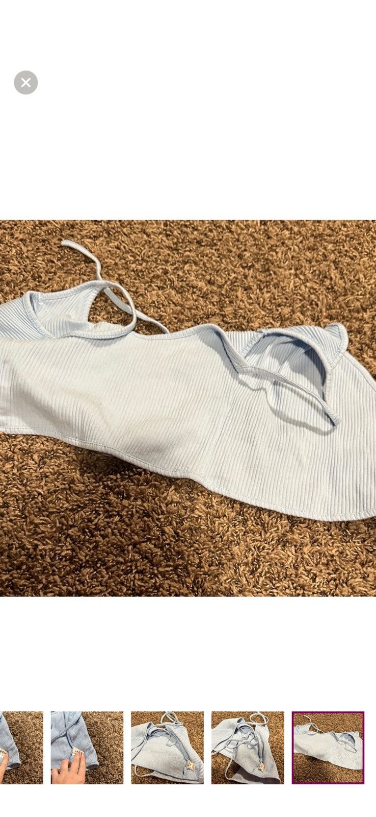 Other Blue tank top Size S / US 4 / IT 40 - 7 Thumbnail