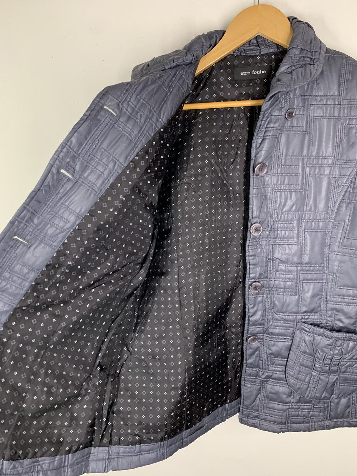 Designer × Japanese Brand × Vintage Vintage Japanese Brand Quilted Jacket Size US L / EU 52-54 / 3 - 9 Thumbnail